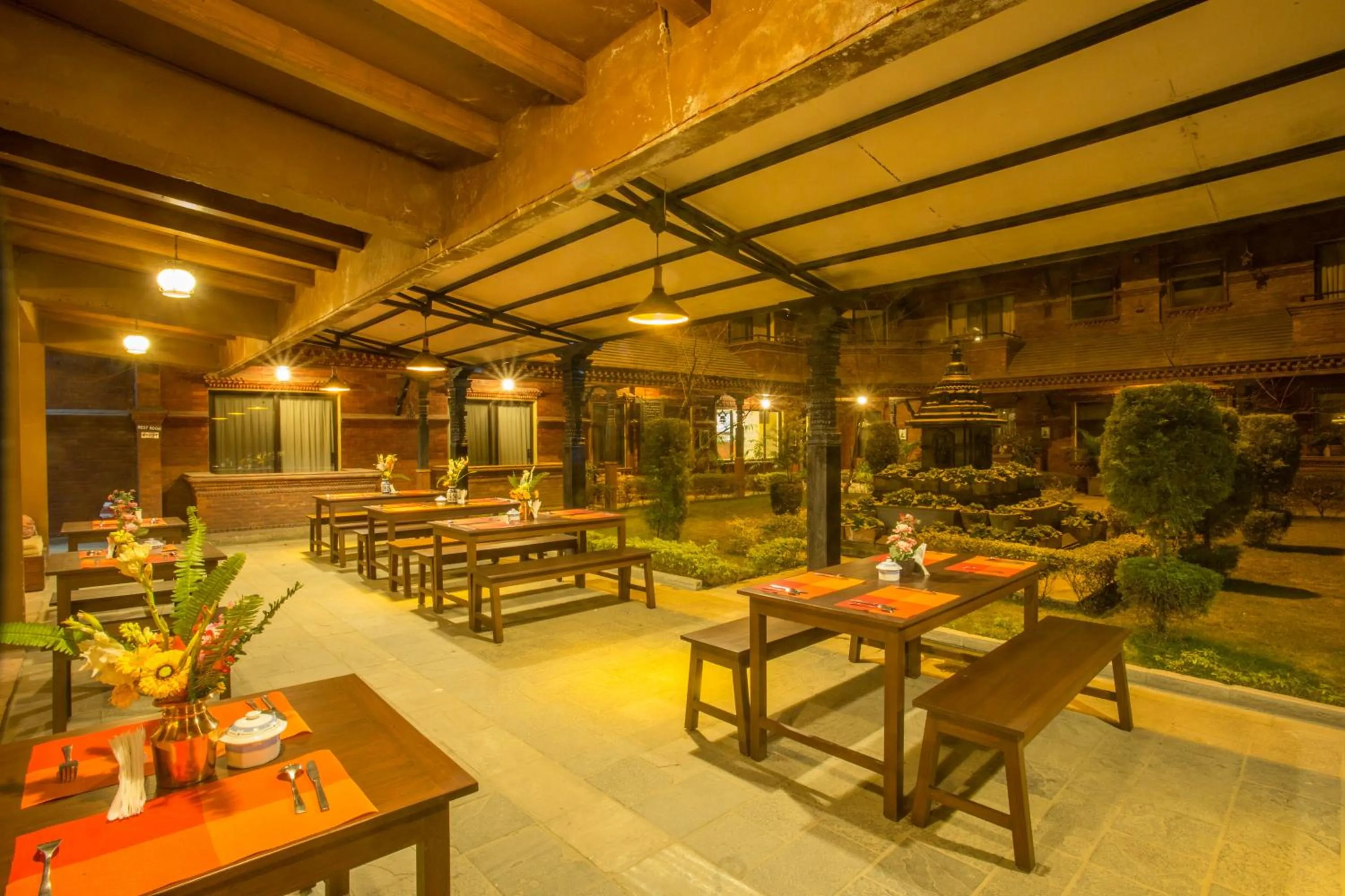 Lounge or bar in Hotel Siddhi Manakamana