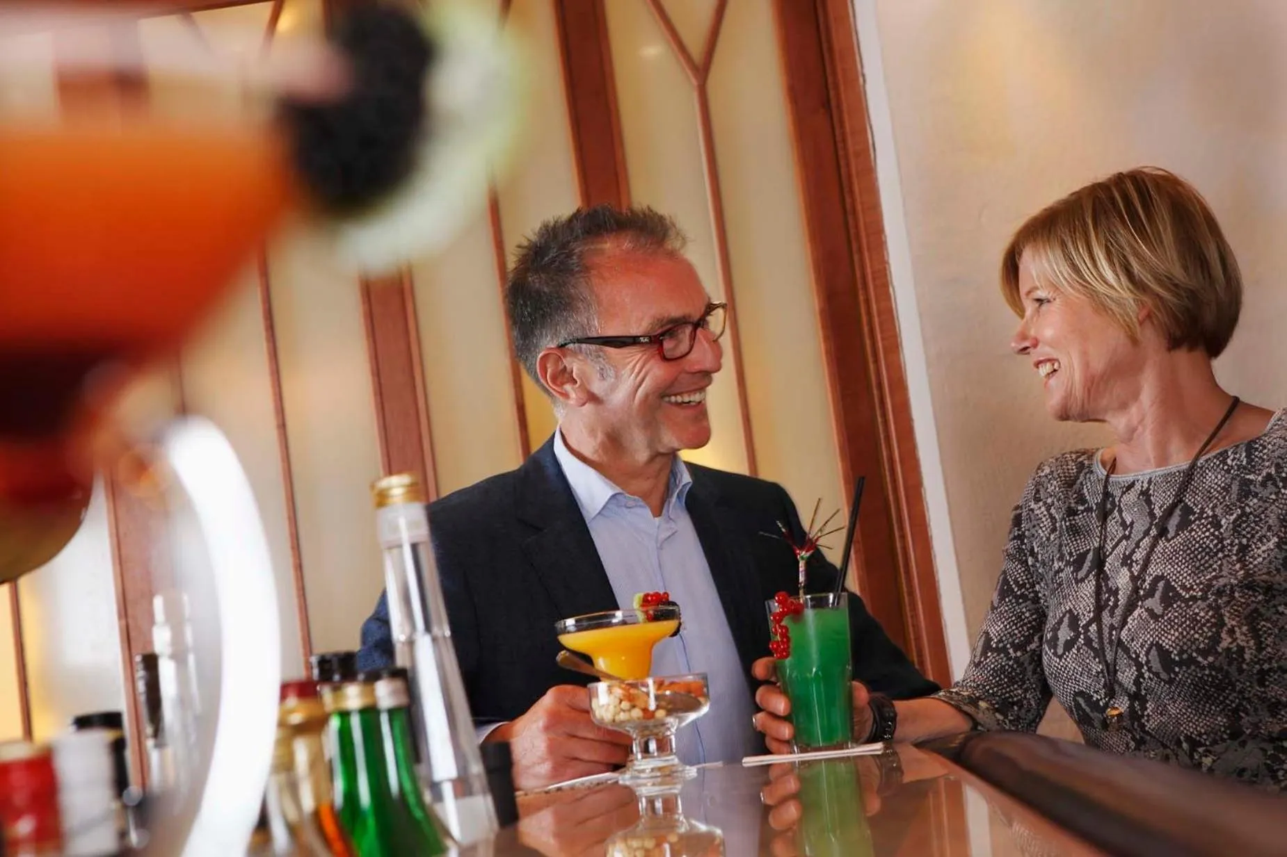 Lounge or bar in Kurpark-Hotel