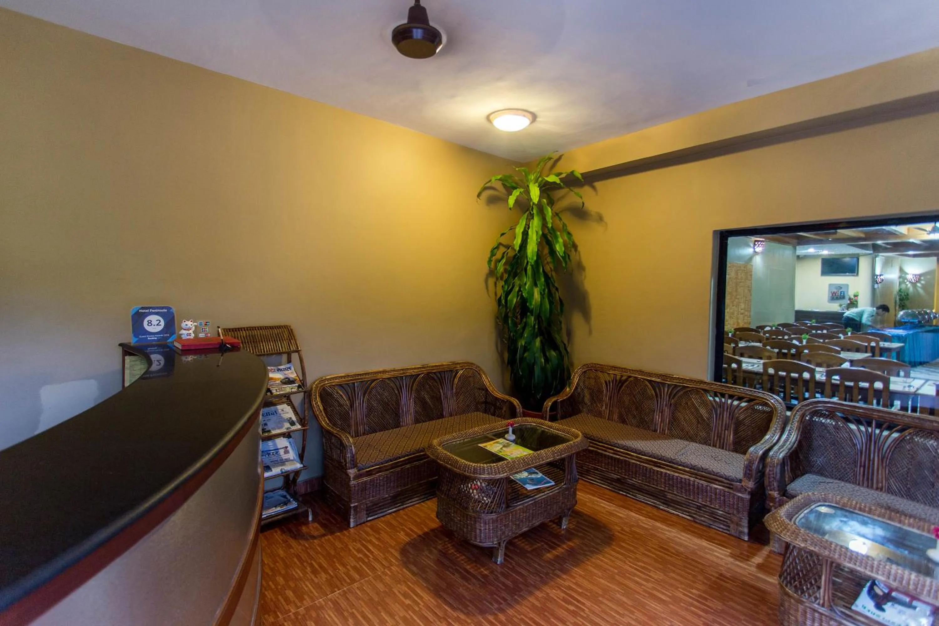 Lobby or reception in Hotel Peninsula