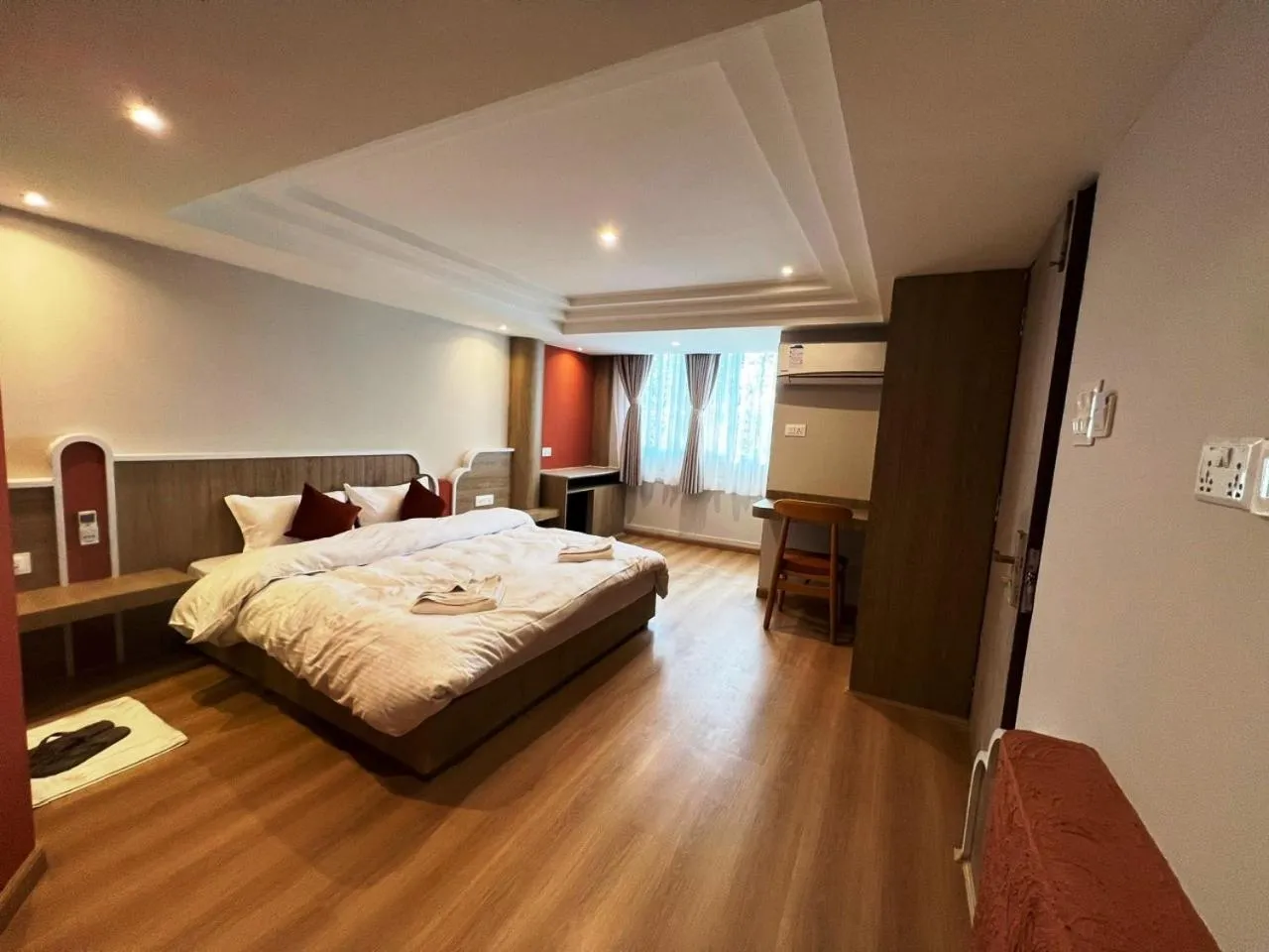 View (from property/room), Bed in Hotel Yambu kathmandu