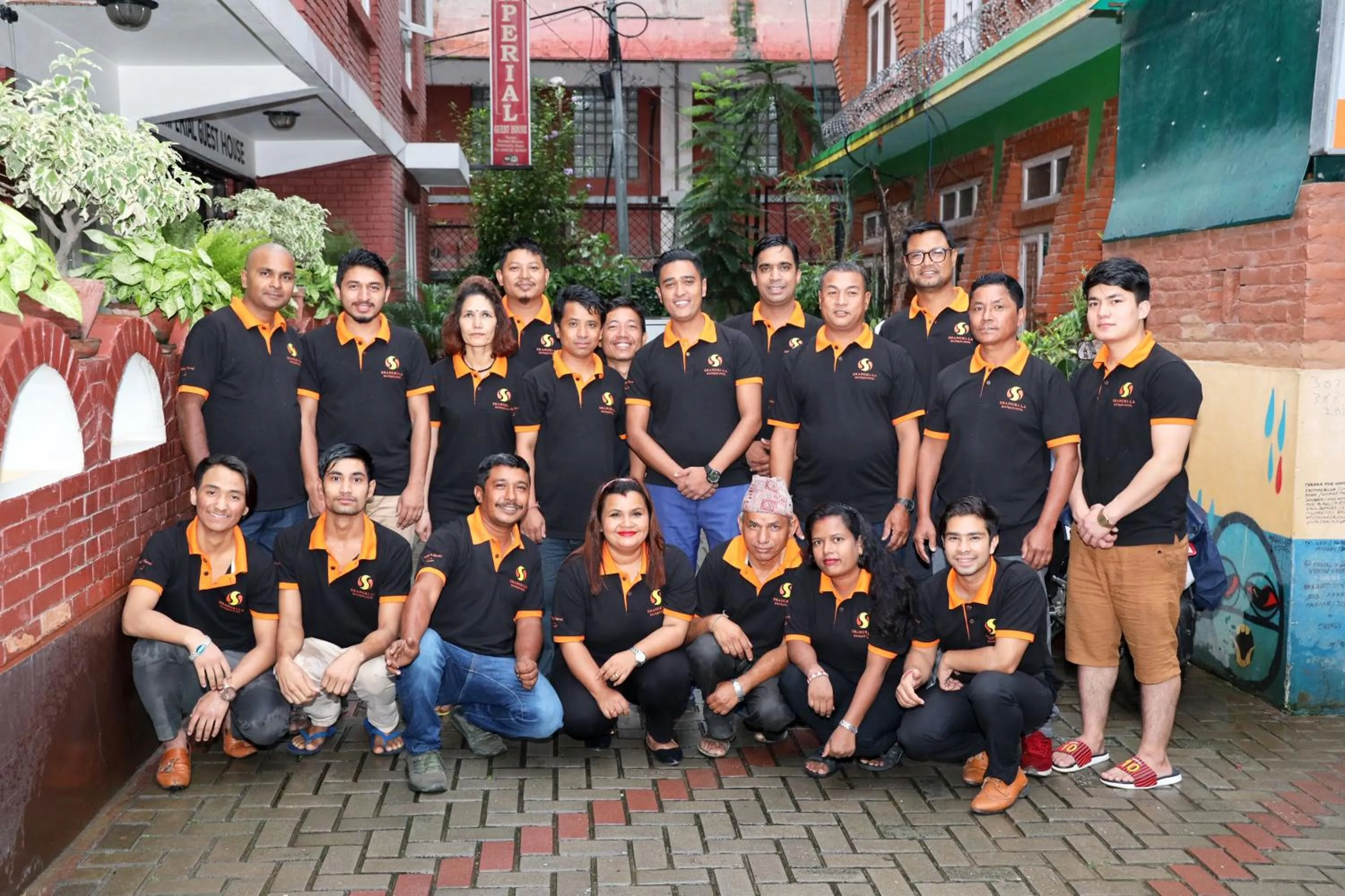 Staff in Shangrila Boutique Hotel