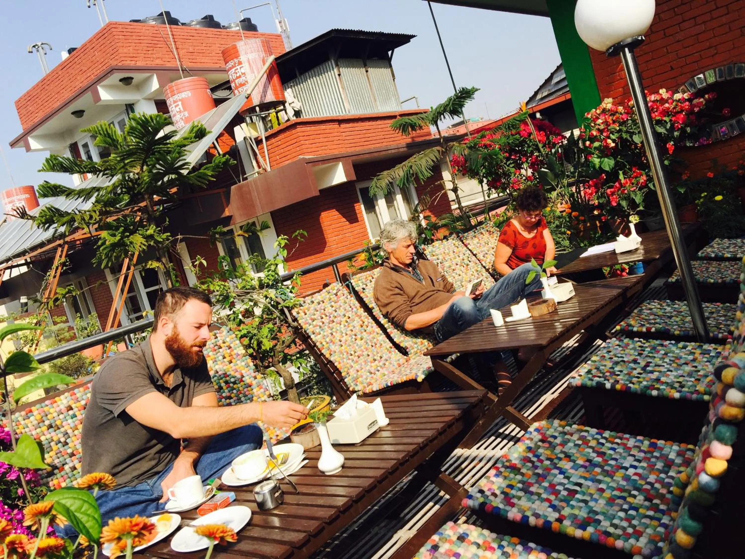 Garden in Shangrila Boutique Hotel