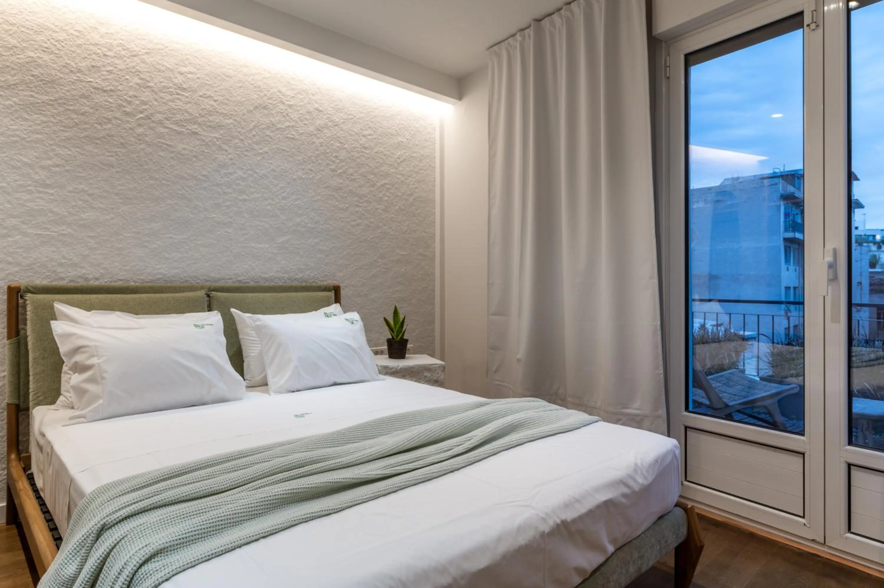 Bed in LOFUS Bio-Suites