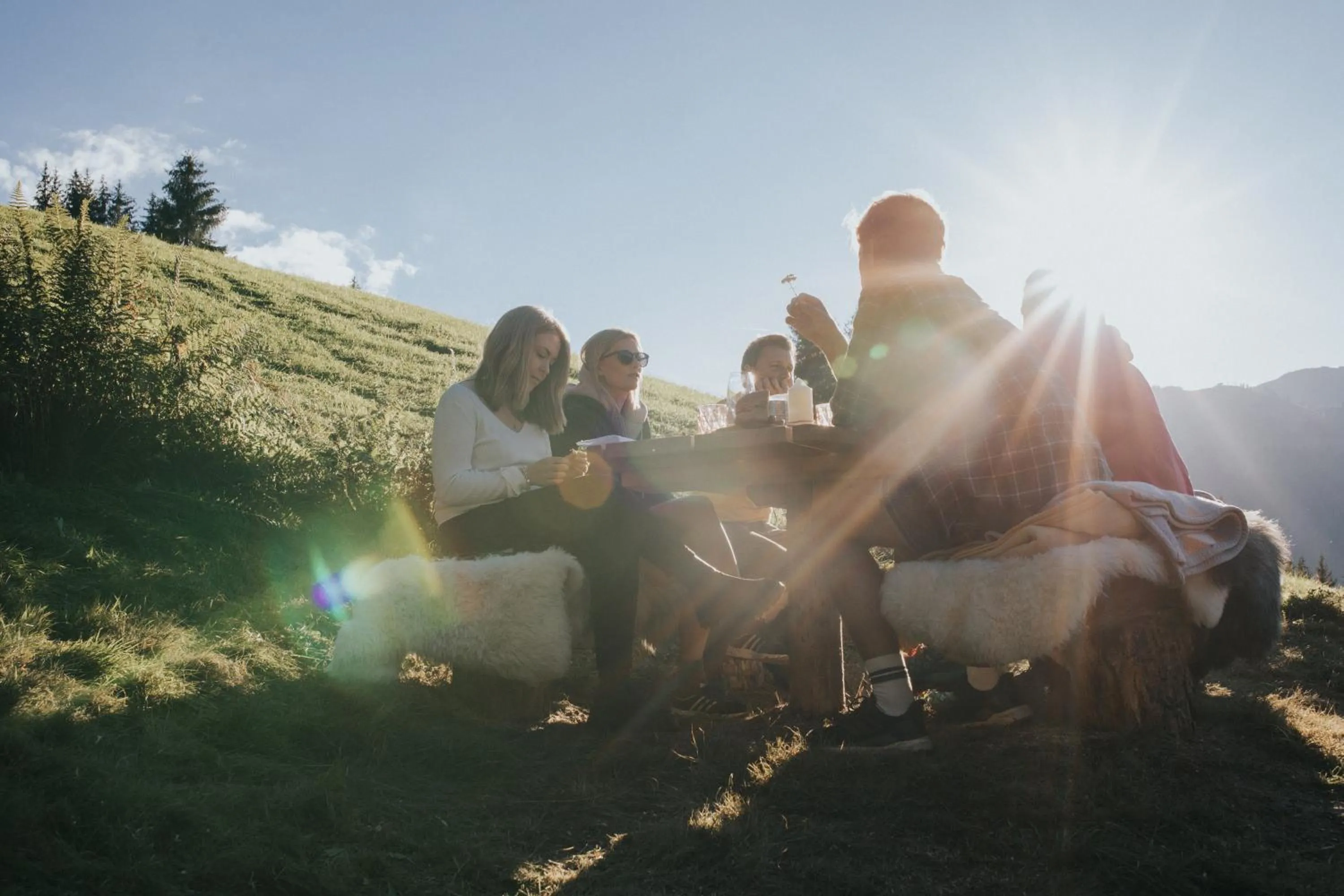 BBQ facilities in Hotel Tauernhof