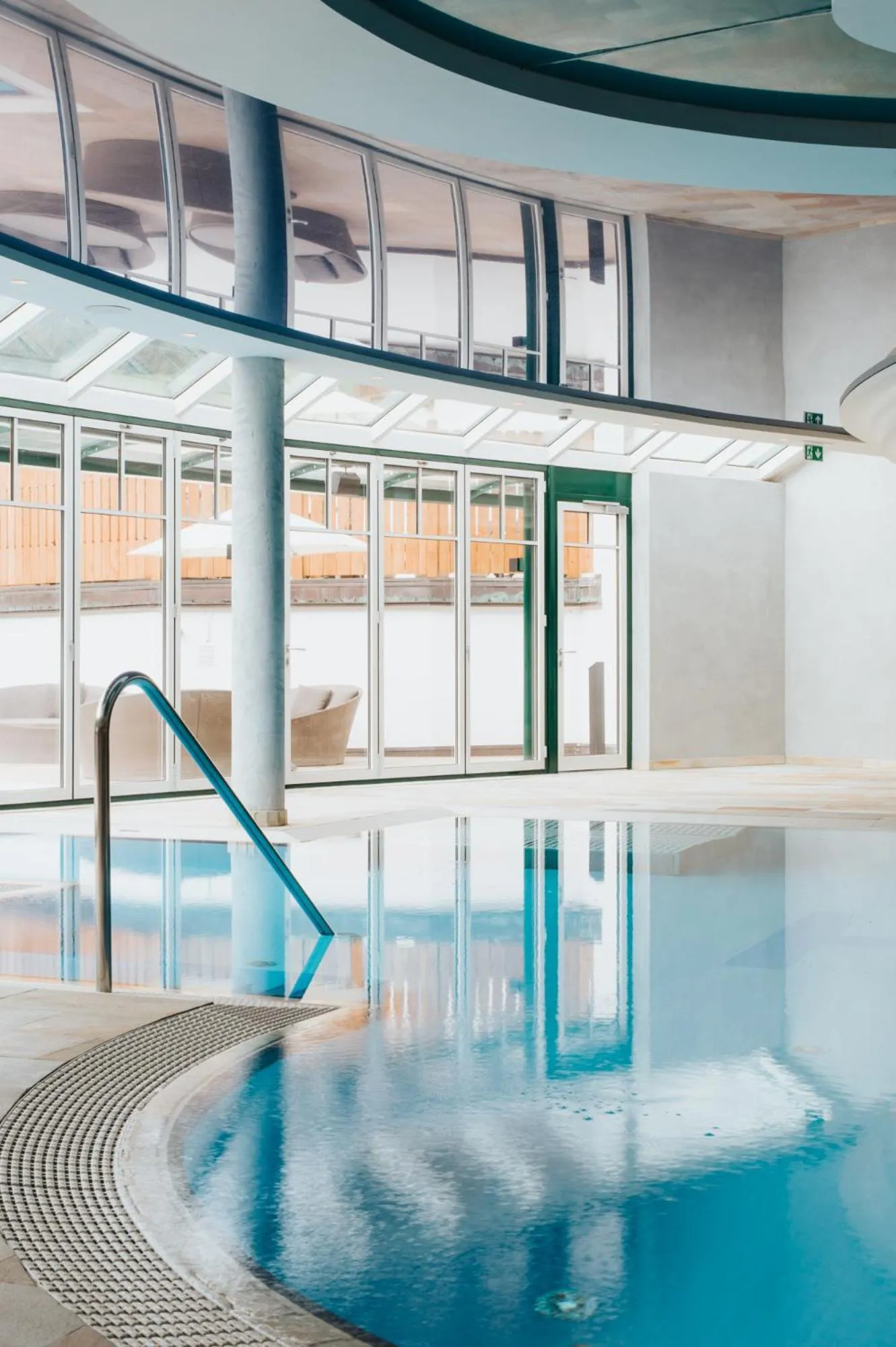 Swimming pool in Hotel Tauernhof
