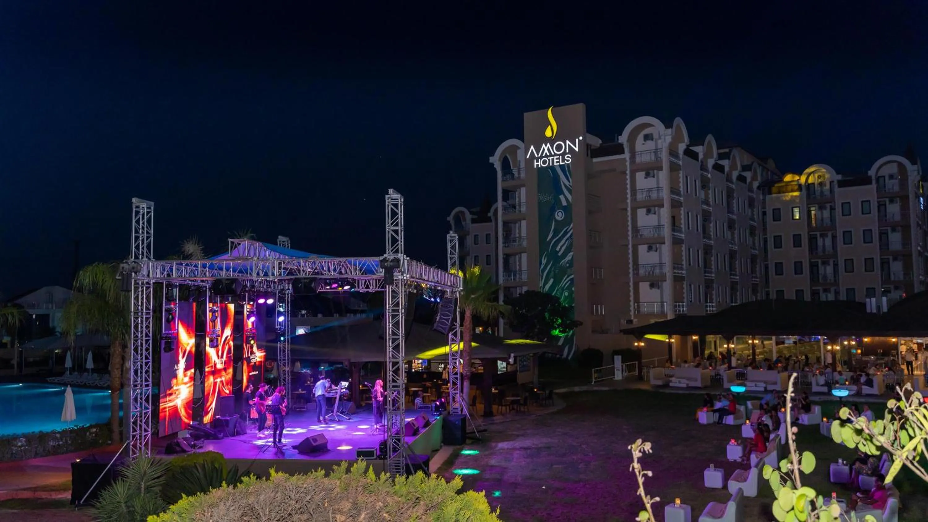 Evening entertainment in Amon Hotels Belek - Adult Only