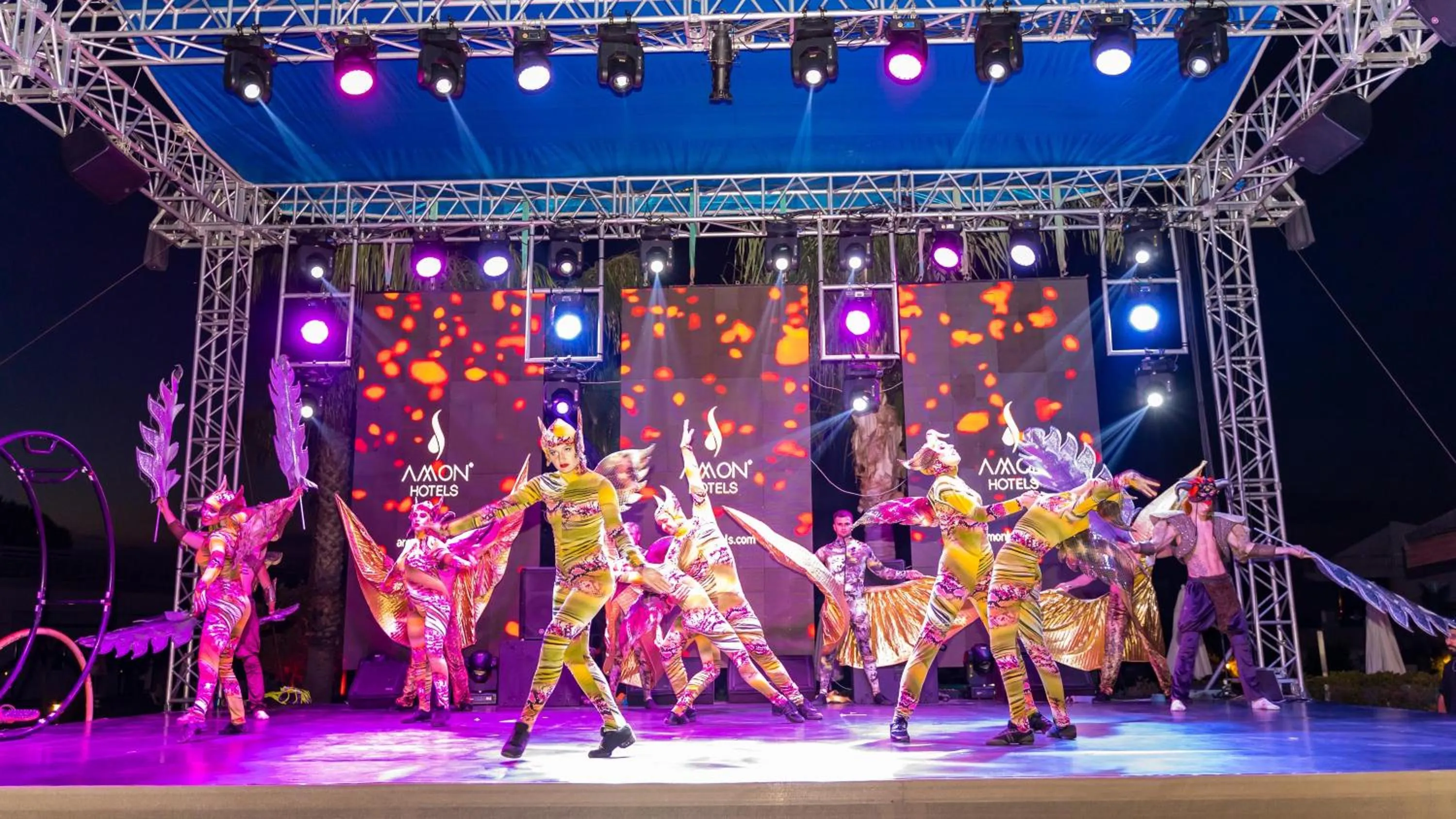 Evening entertainment in Amon Hotels Belek - Adult Only