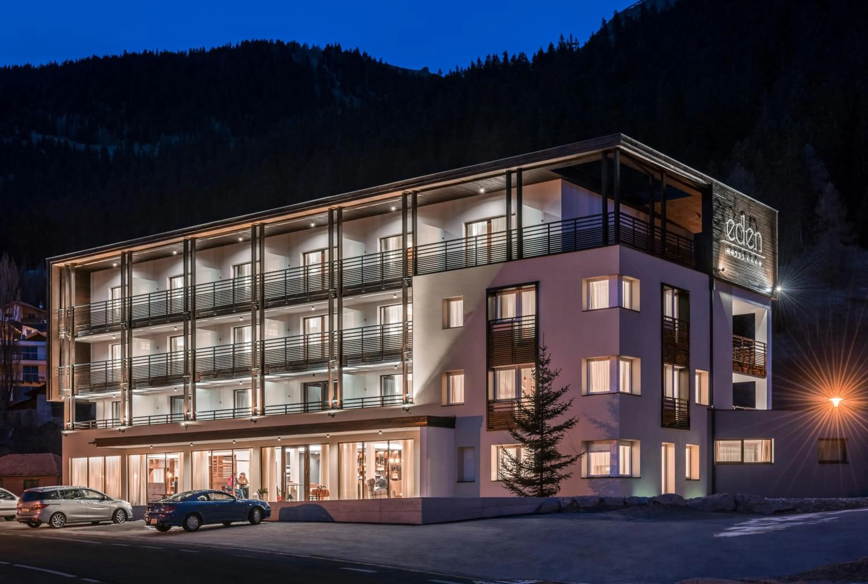 Facade/entrance in Eden Boutique Hotel