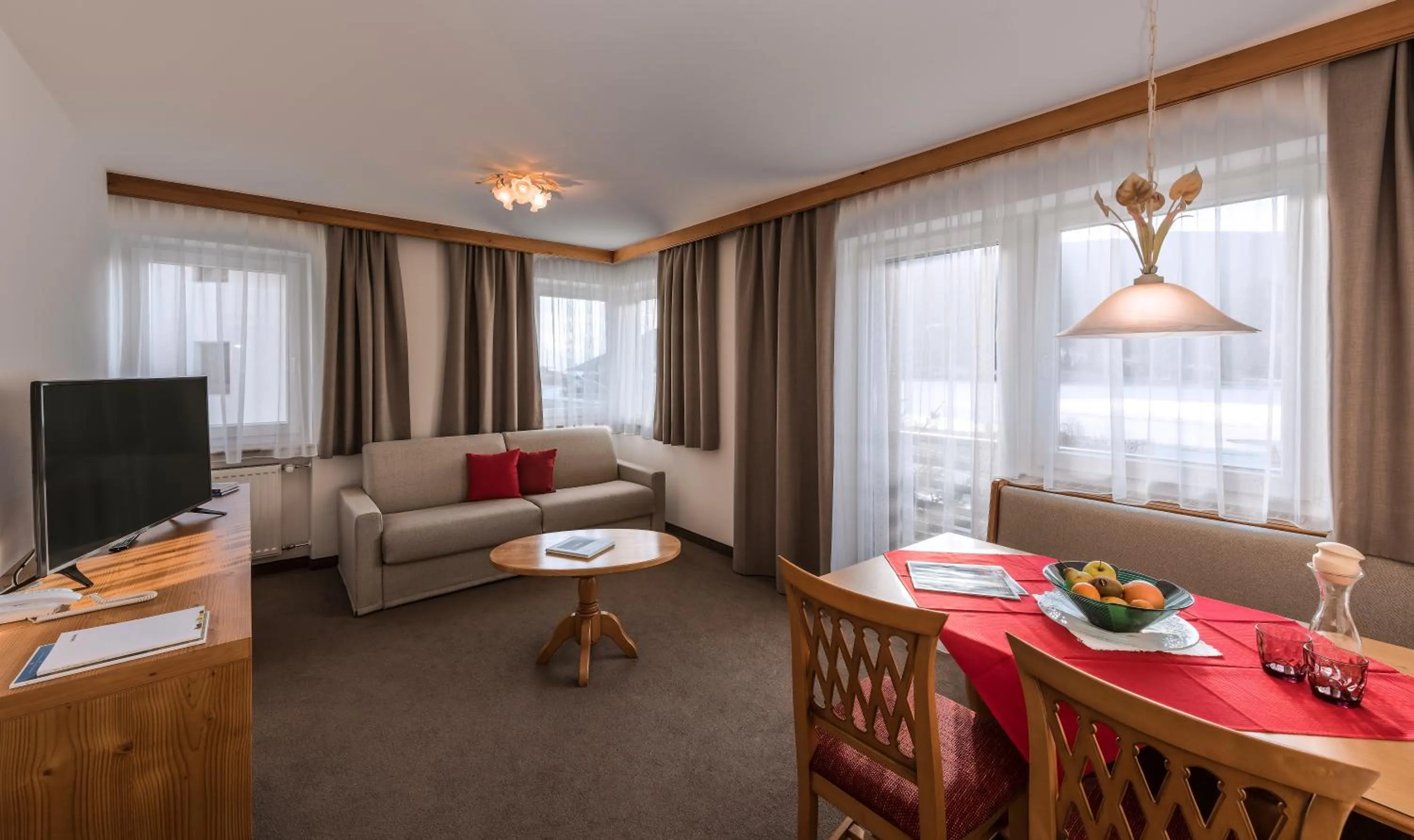 Living room in Eden Boutique Hotel