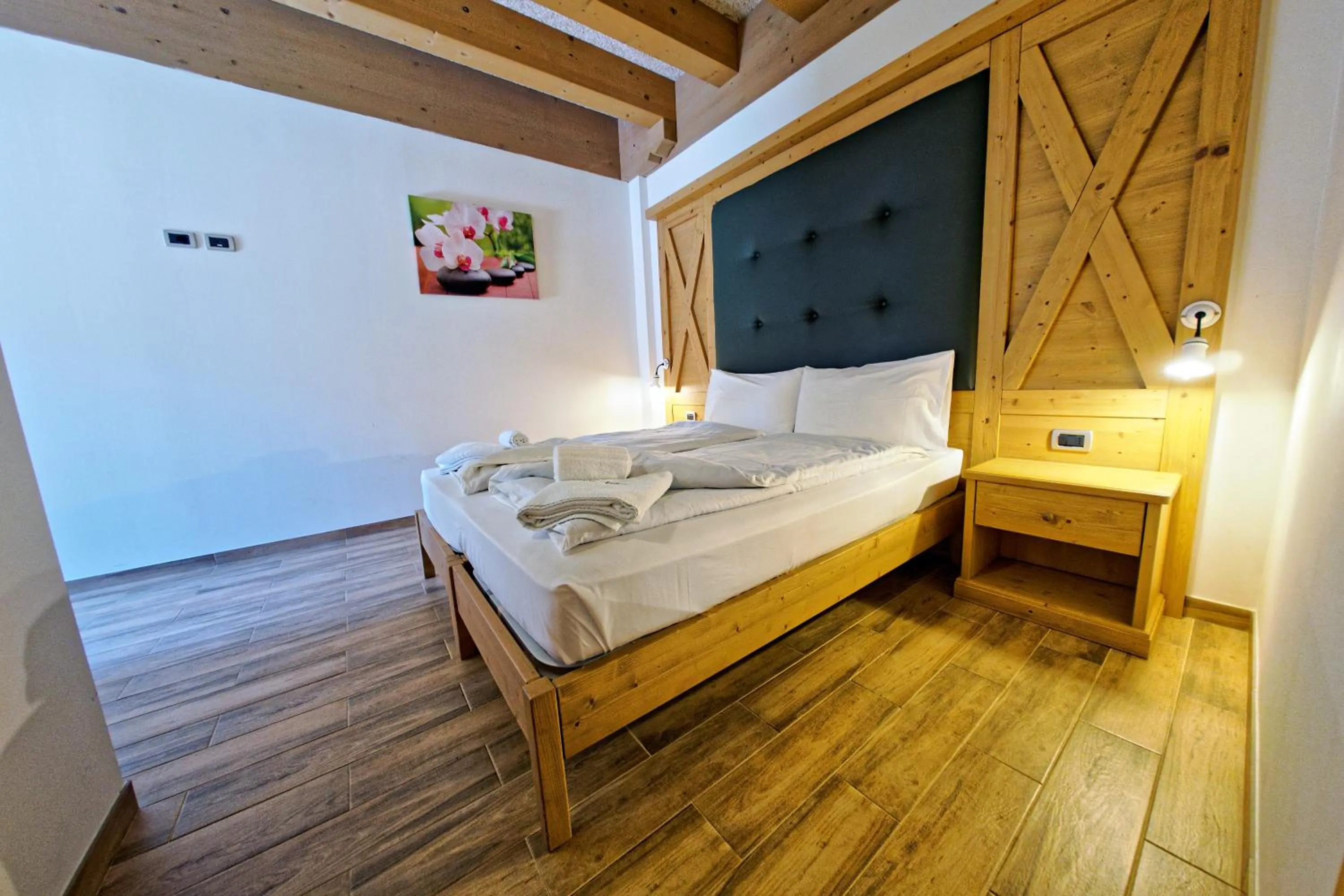 Bed in RTA Hotel Le Vallene