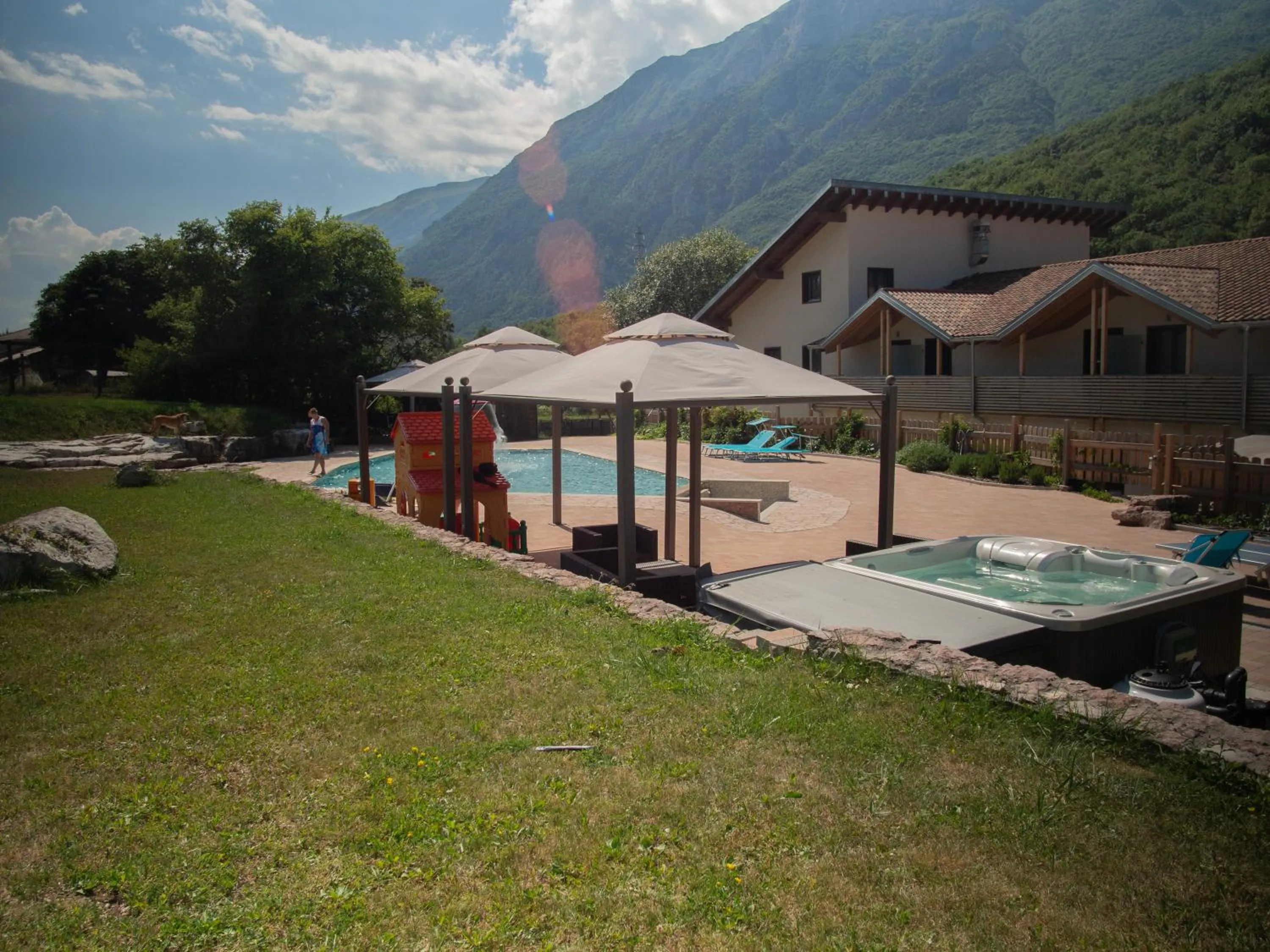 Hot Tub in RTA Hotel Le Vallene