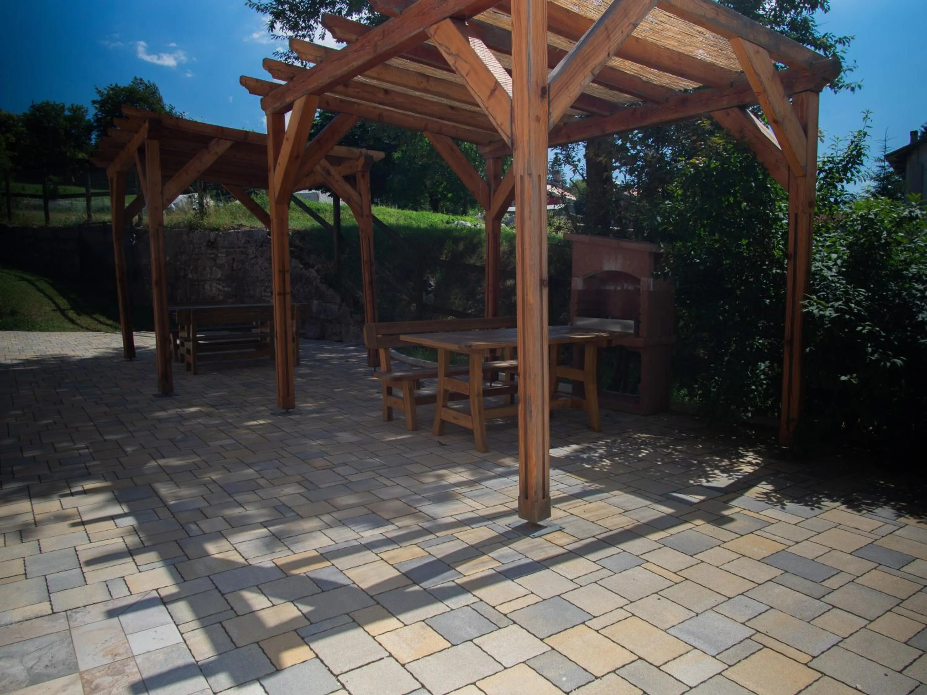 BBQ facilities in RTA Hotel Le Vallene