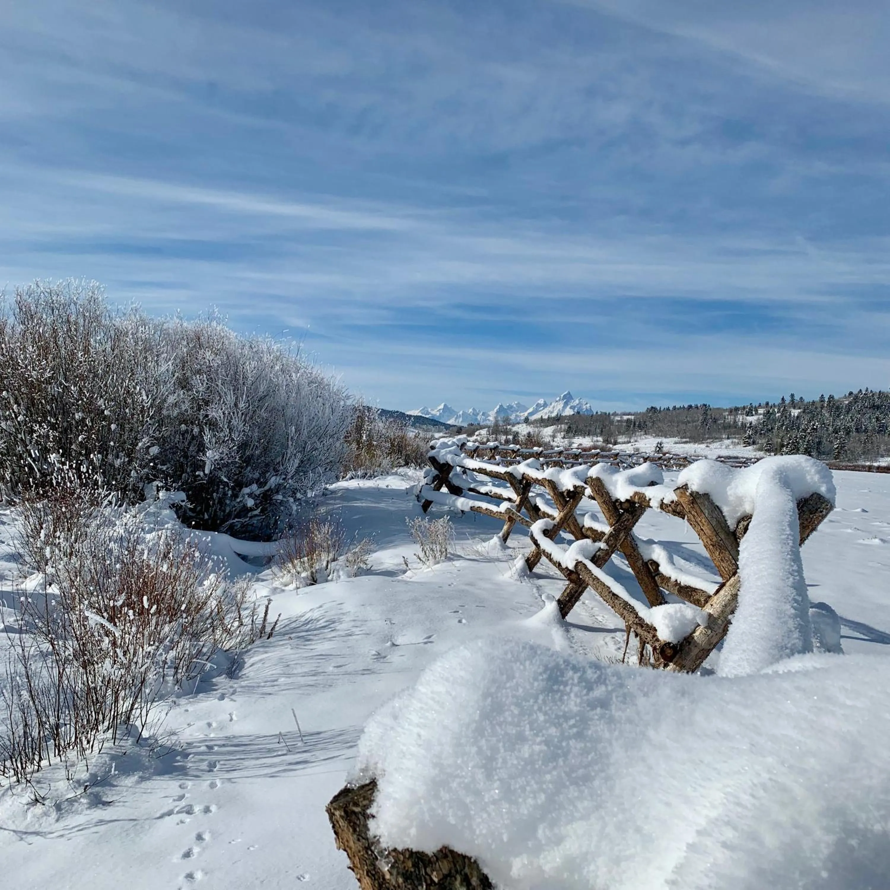 Winter in Heart Six Ranch