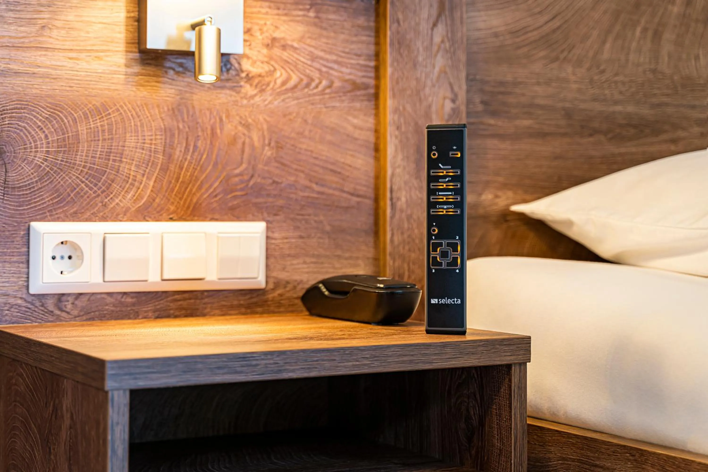 Bed in Robenstein Aktivhotel & SPA