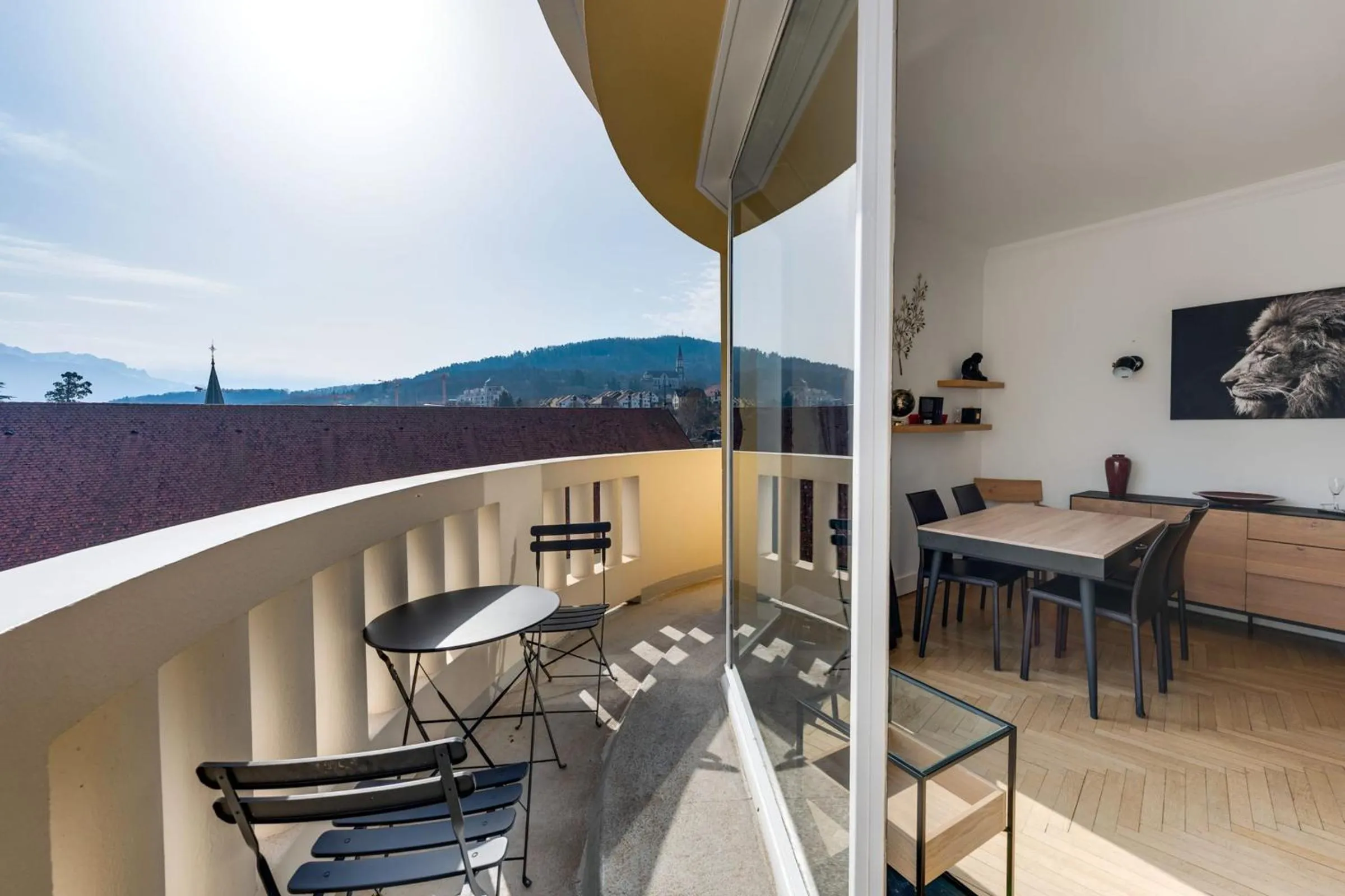 Le Panoramique - 75 sq m apartment with balcony in the heart of Annecy
