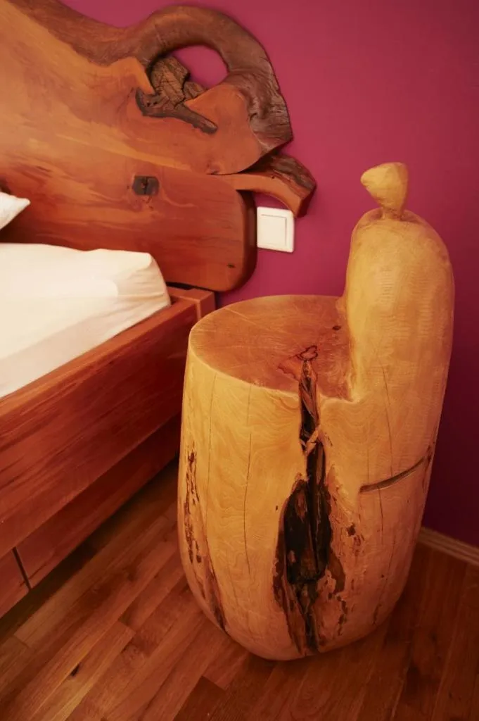 Bed in LindenGut Bio Hotel & Bio Herberge