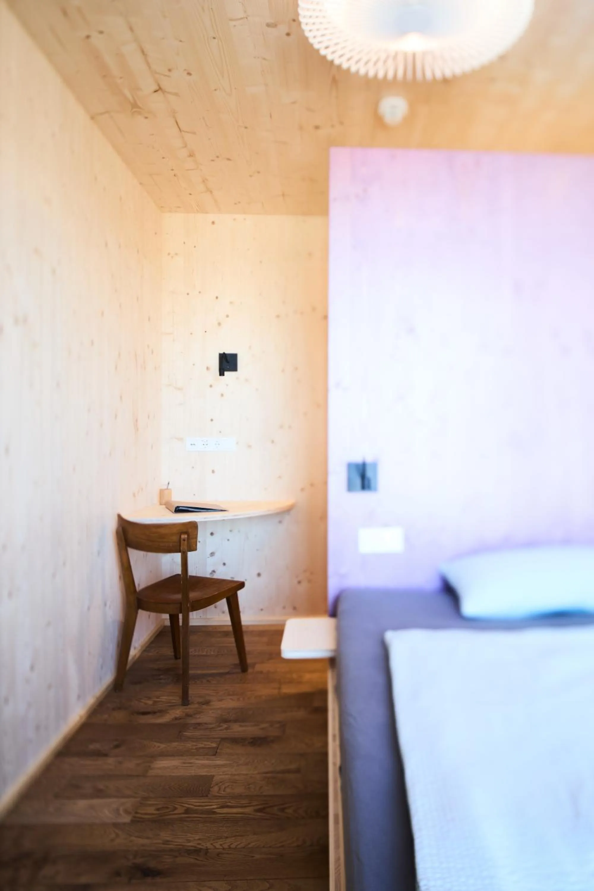 Bed in LindenGut Bio Hotel & Bio Herberge