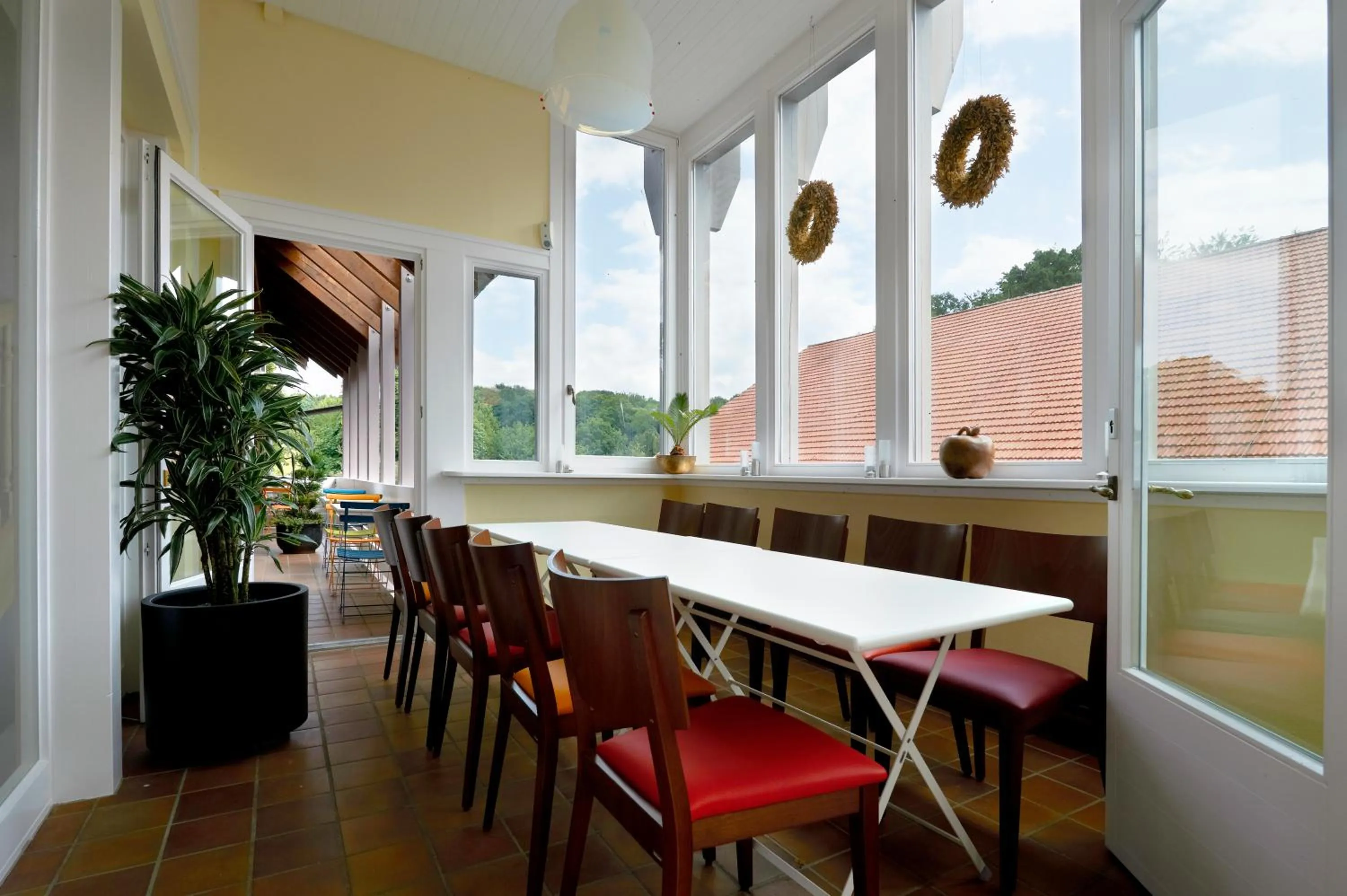 Seating area in LindenGut Bio Hotel & Bio Herberge