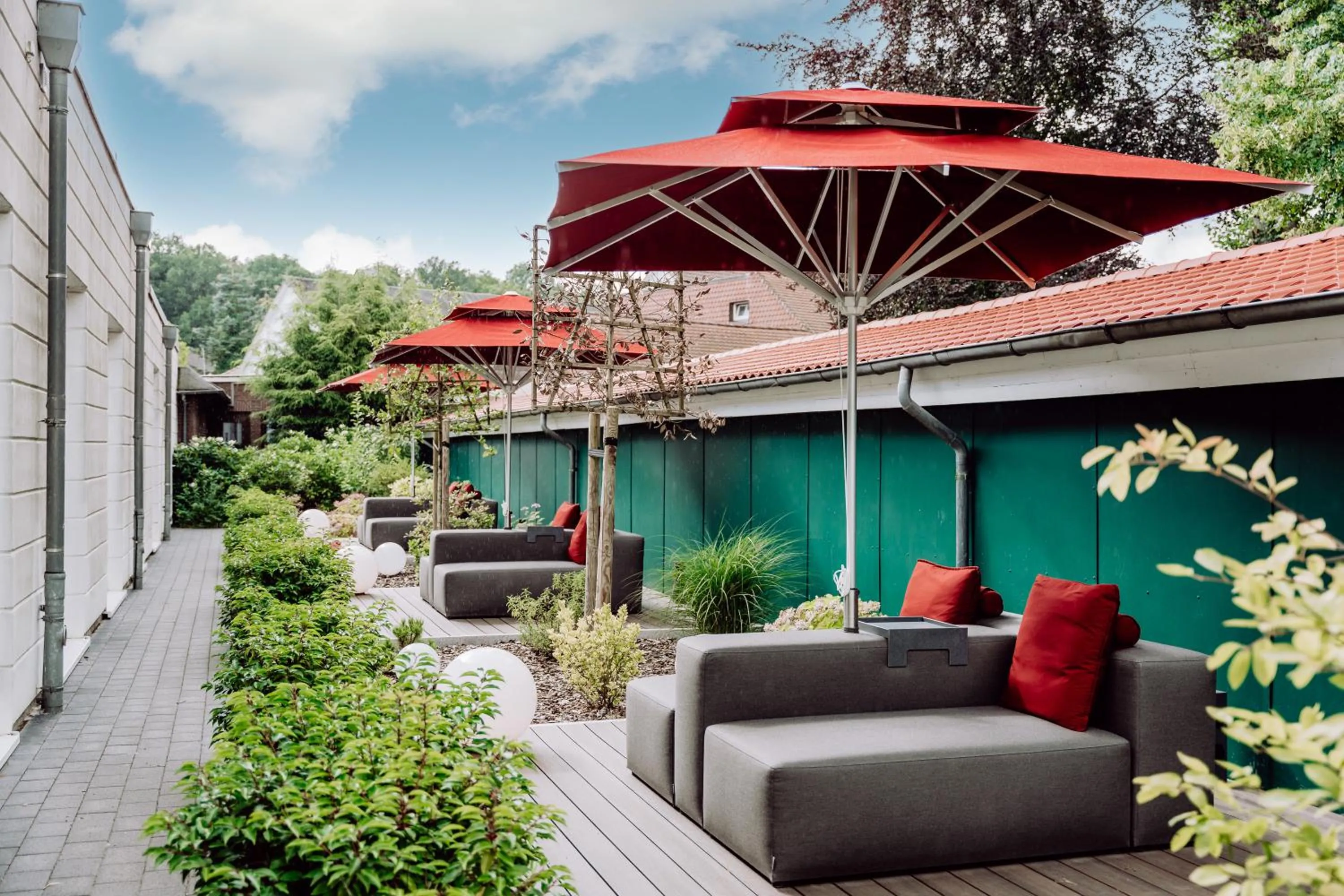Garden in Romantik Hotel Bösehof