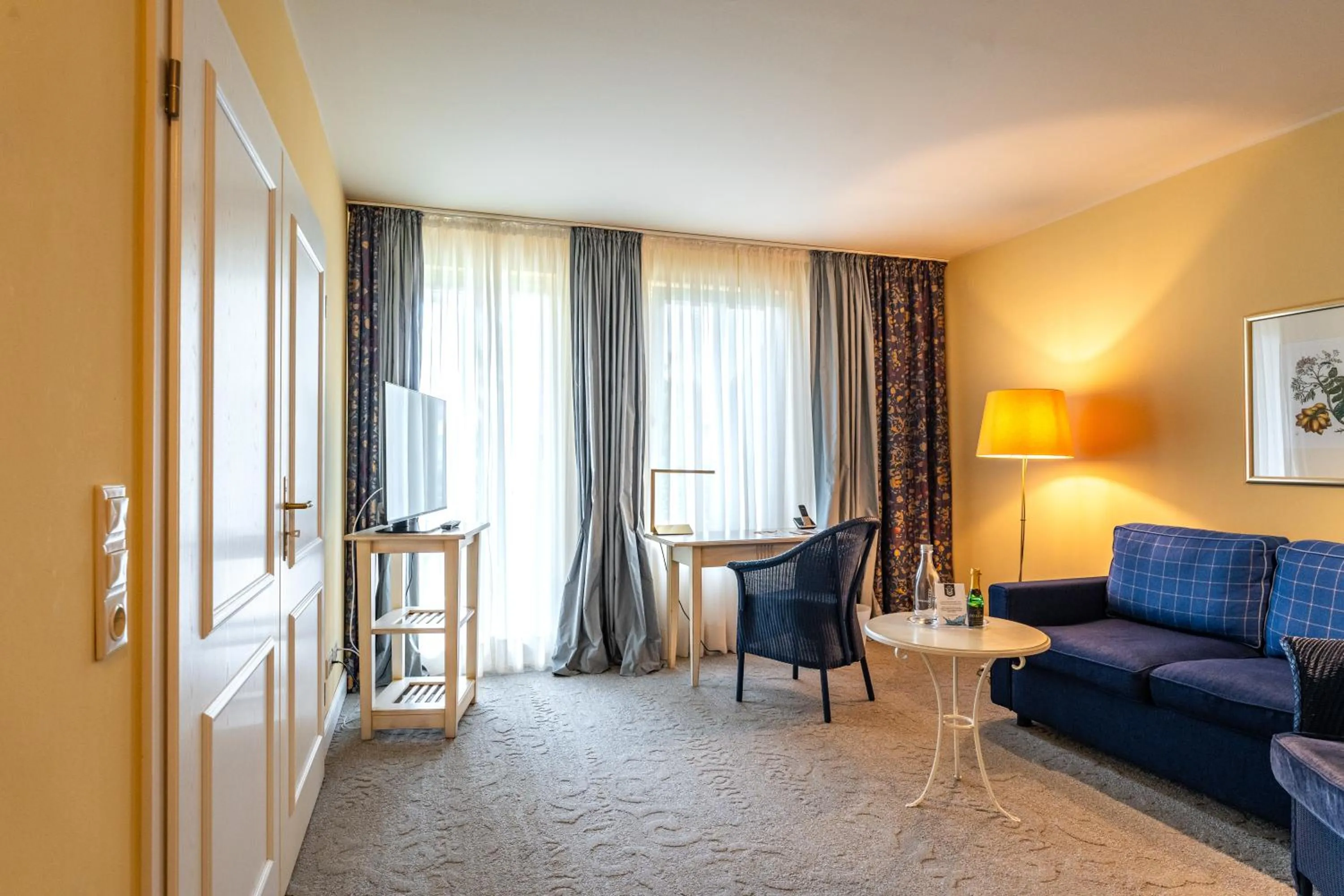 Living room in Romantik Hotel Bösehof