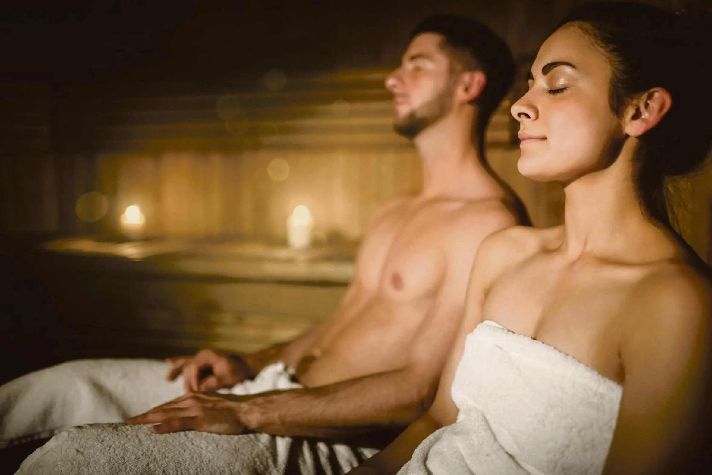 Sauna in Romantik Hotel Bösehof
