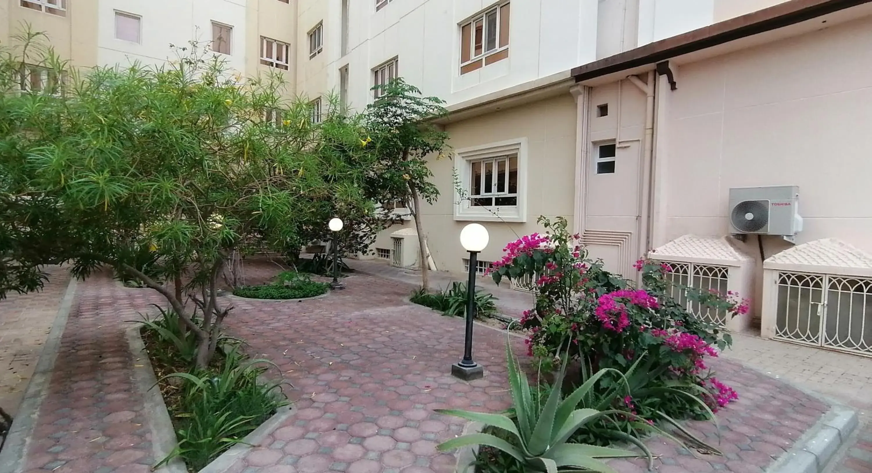 Garden view in Nizwa Hotel Apartments Garden view in Nizwa Hotel Apartments