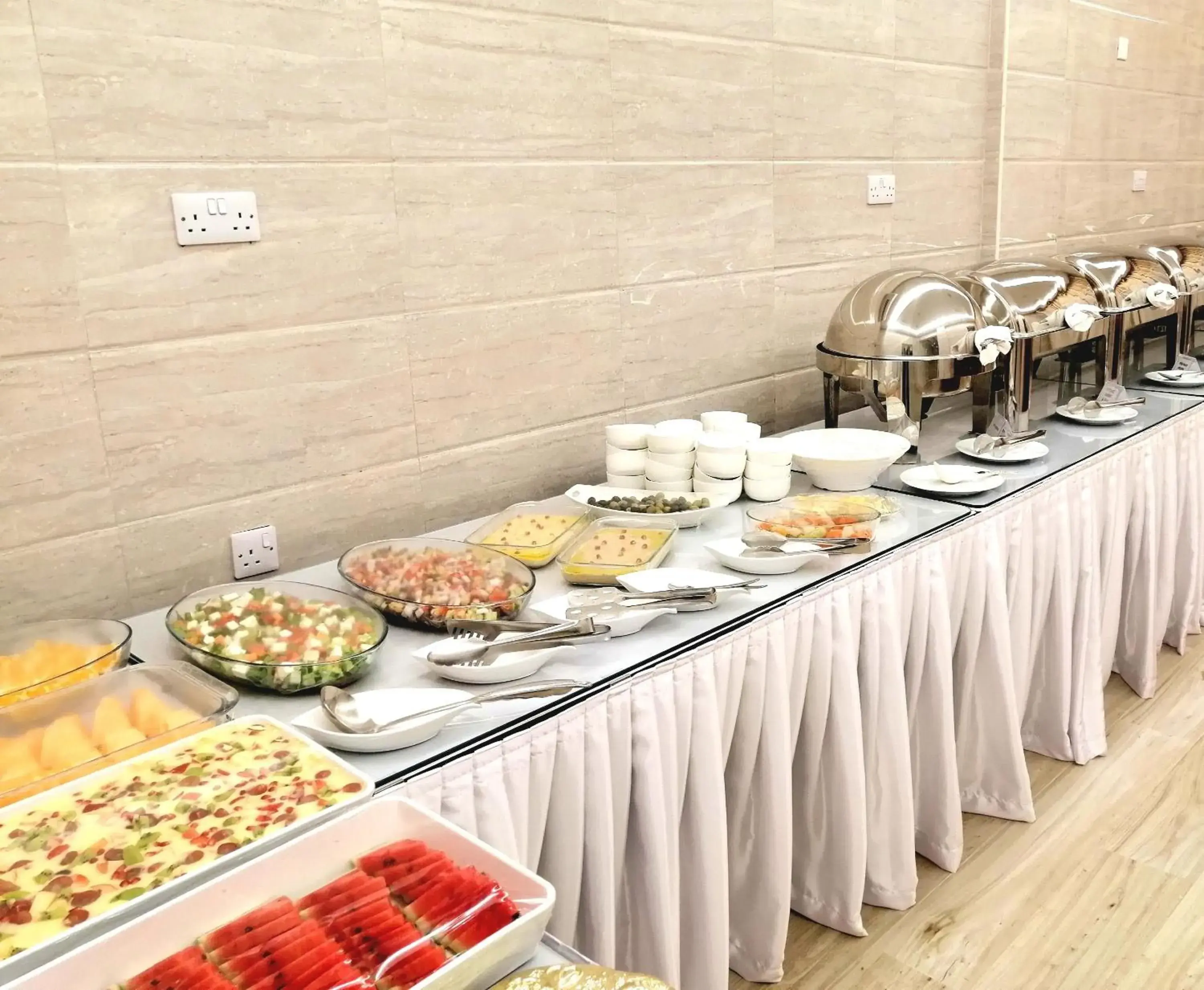 Buffet breakfast in Nizwa Hotel Apartments Buffet breakfast in Nizwa Hotel Apartments