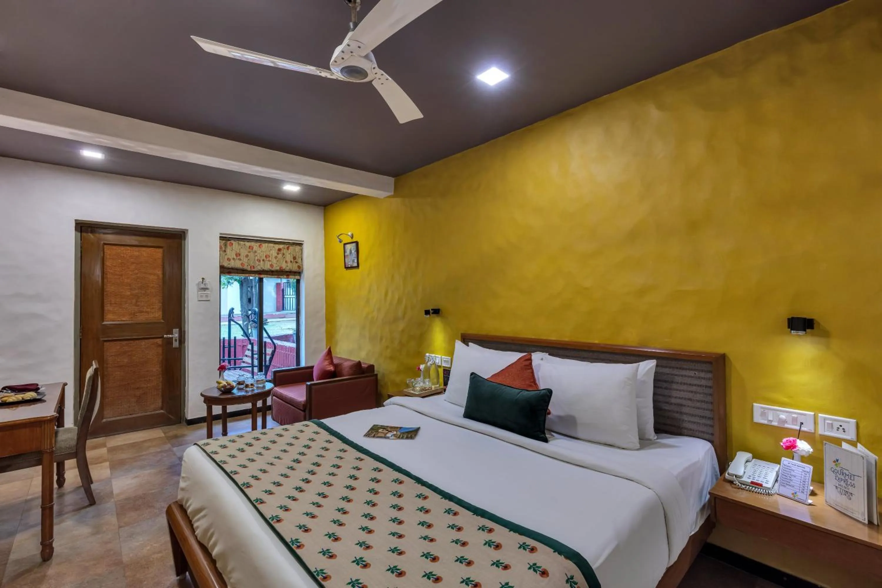 Bed in Club Mahindra Saj Mahabaleshwar