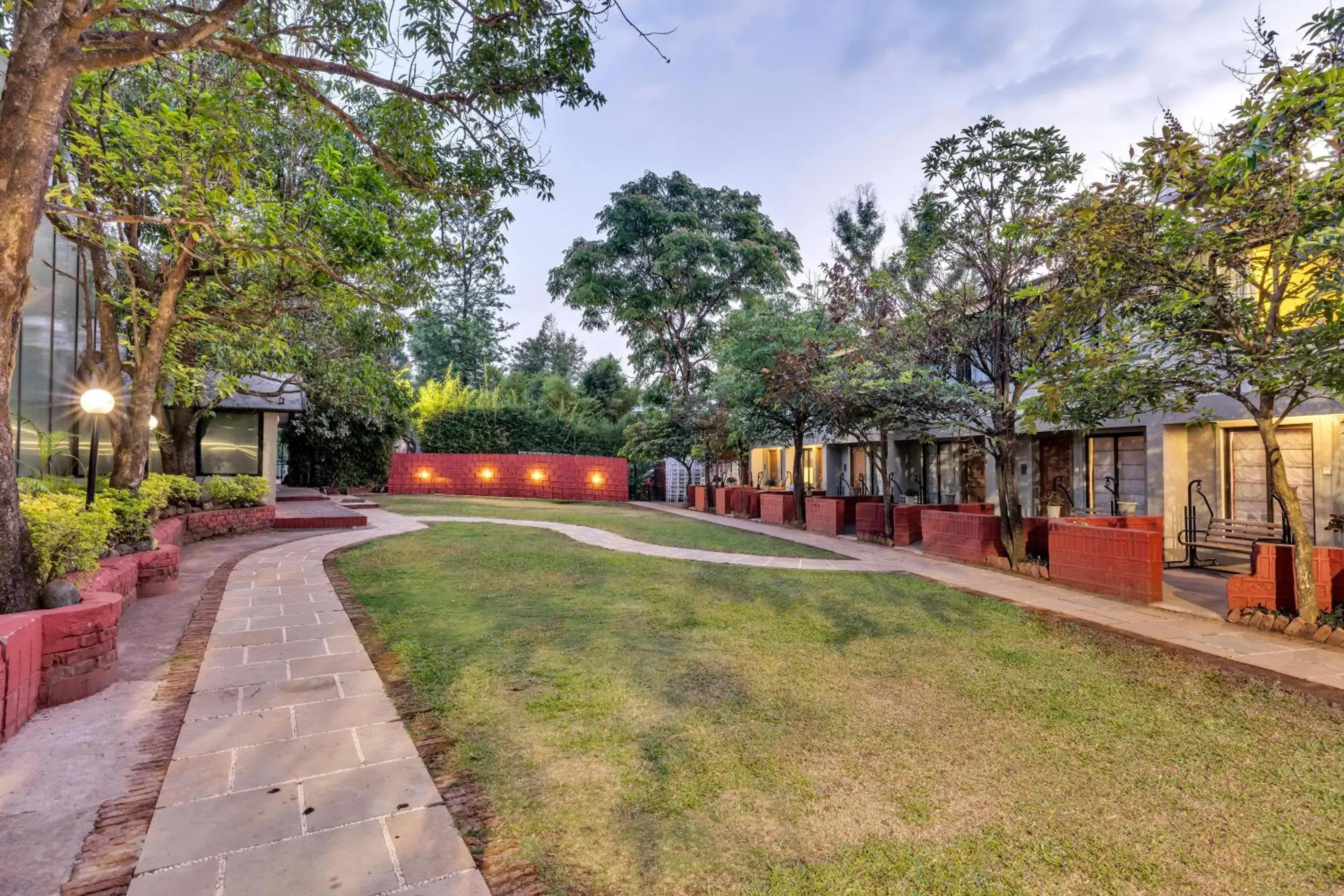 Garden view in Club Mahindra Saj Mahabaleshwar Garden view in Club Mahindra Saj Mahabaleshwar