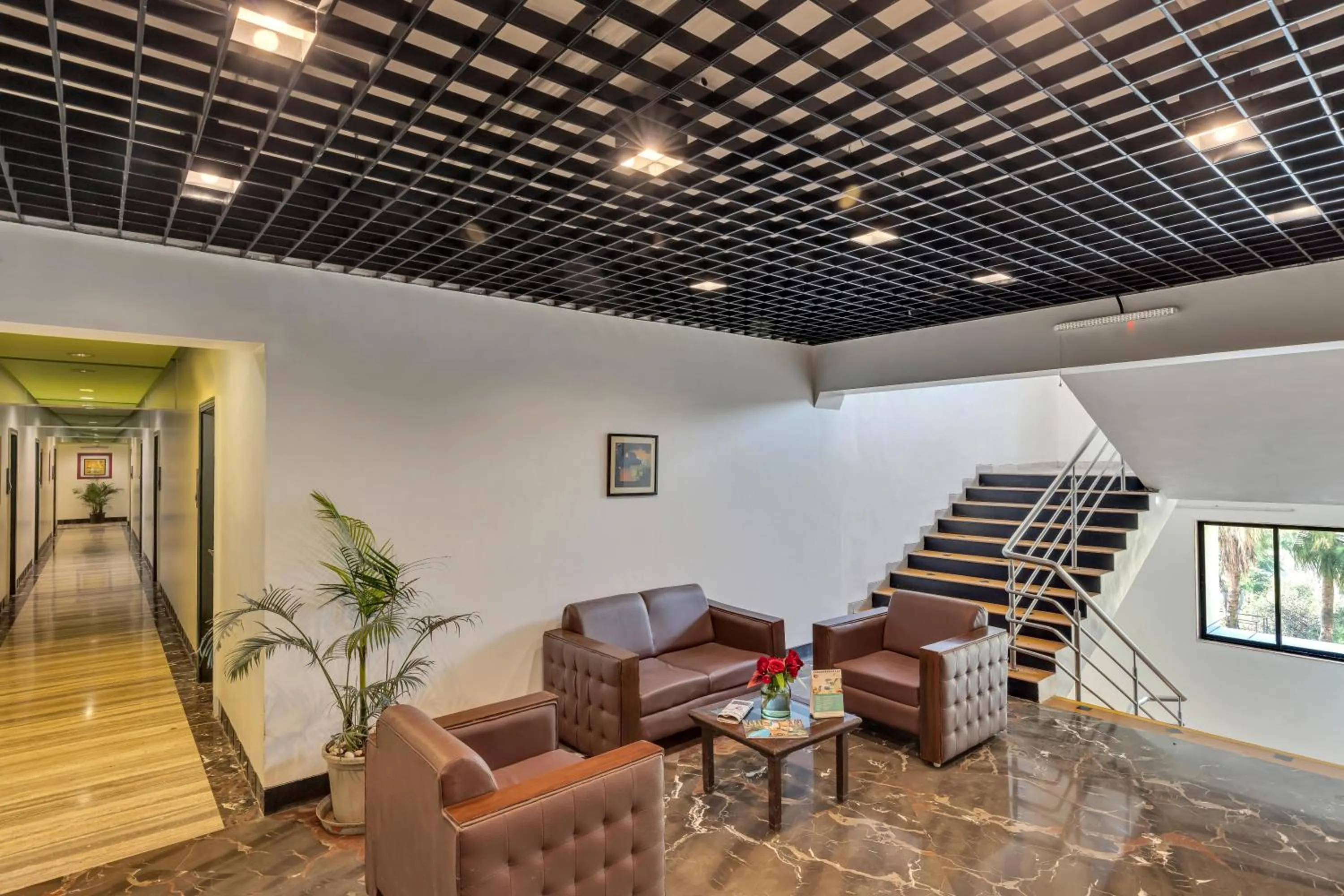 Seating area in Club Mahindra Saj Mahabaleshwar