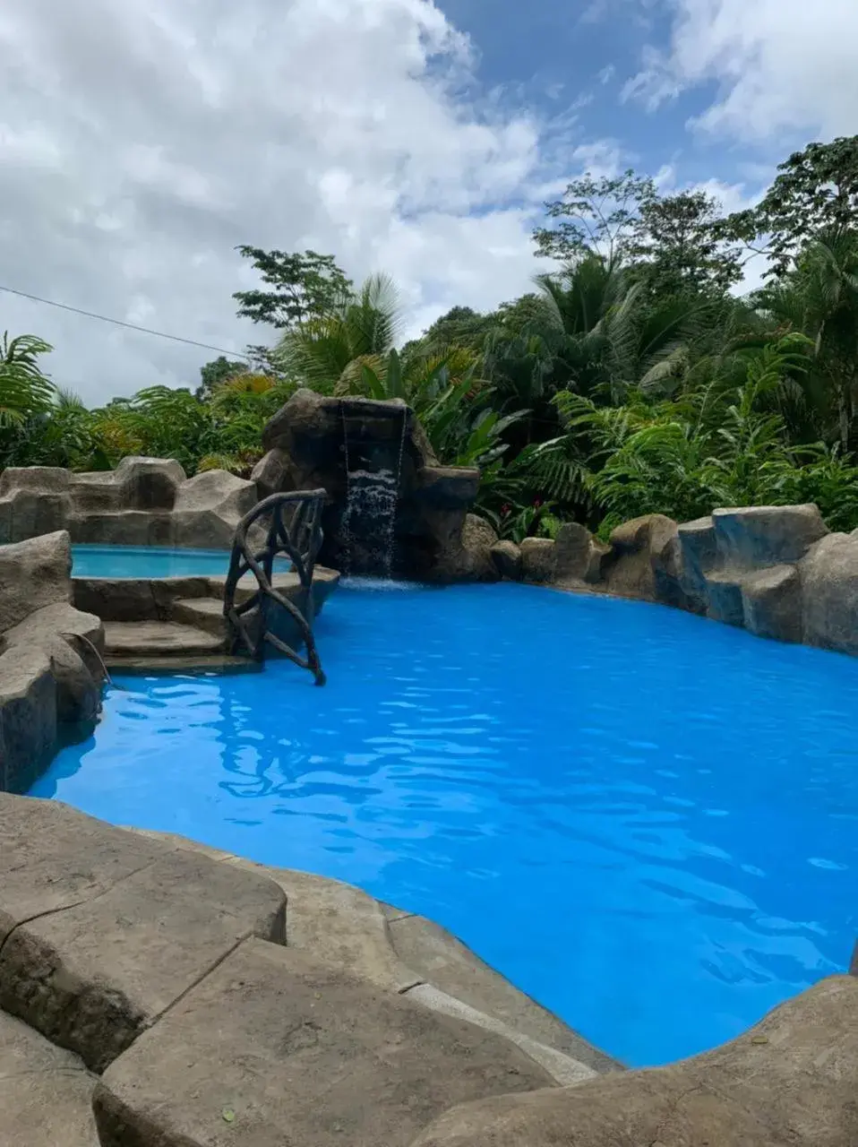 Pool view in Orquideas Boutique Hotel Pool view in Orquideas Boutique Hotel