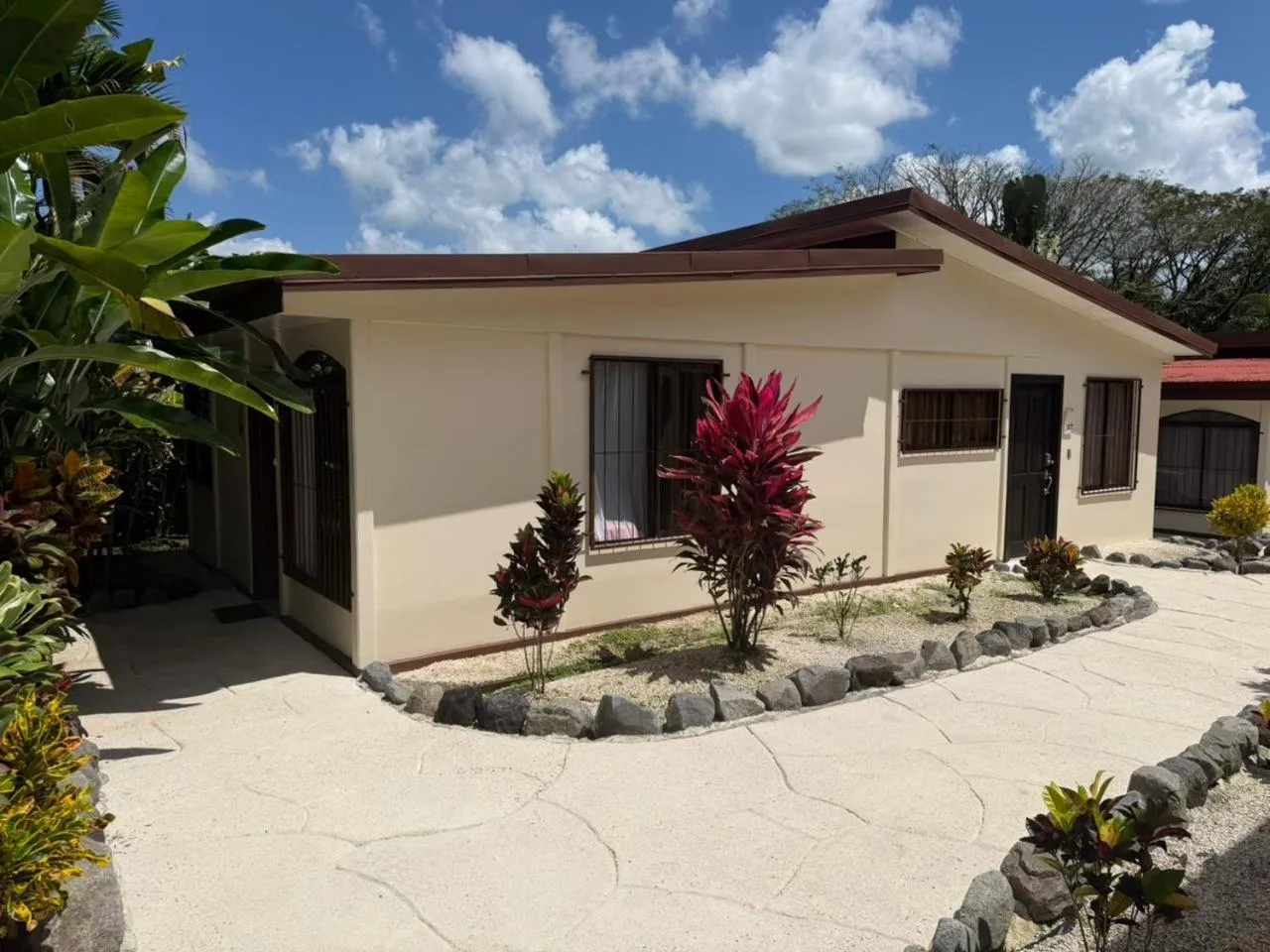 Garden view in Orquideas Boutique Hotel