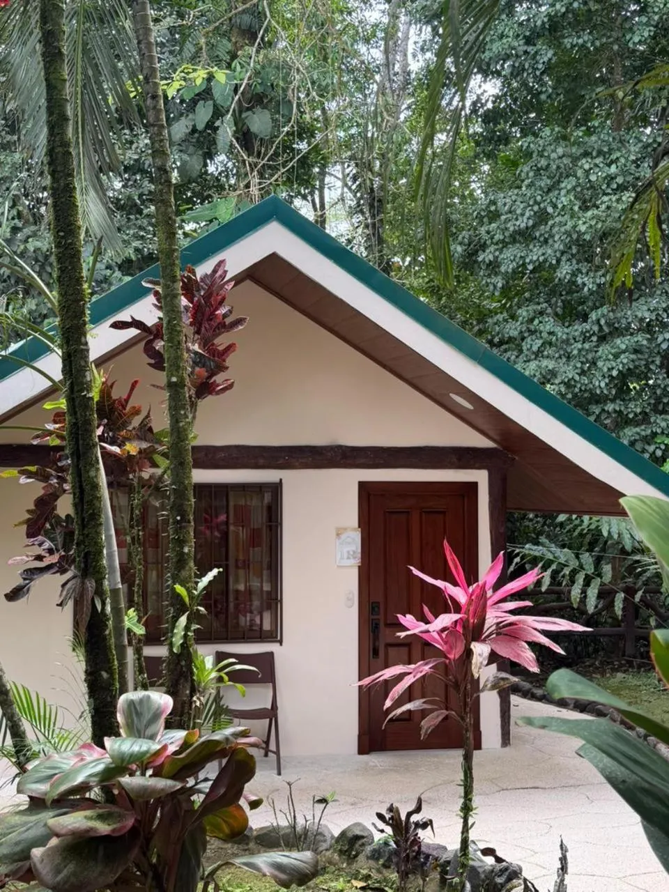 Garden view in Orquideas Boutique Hotel