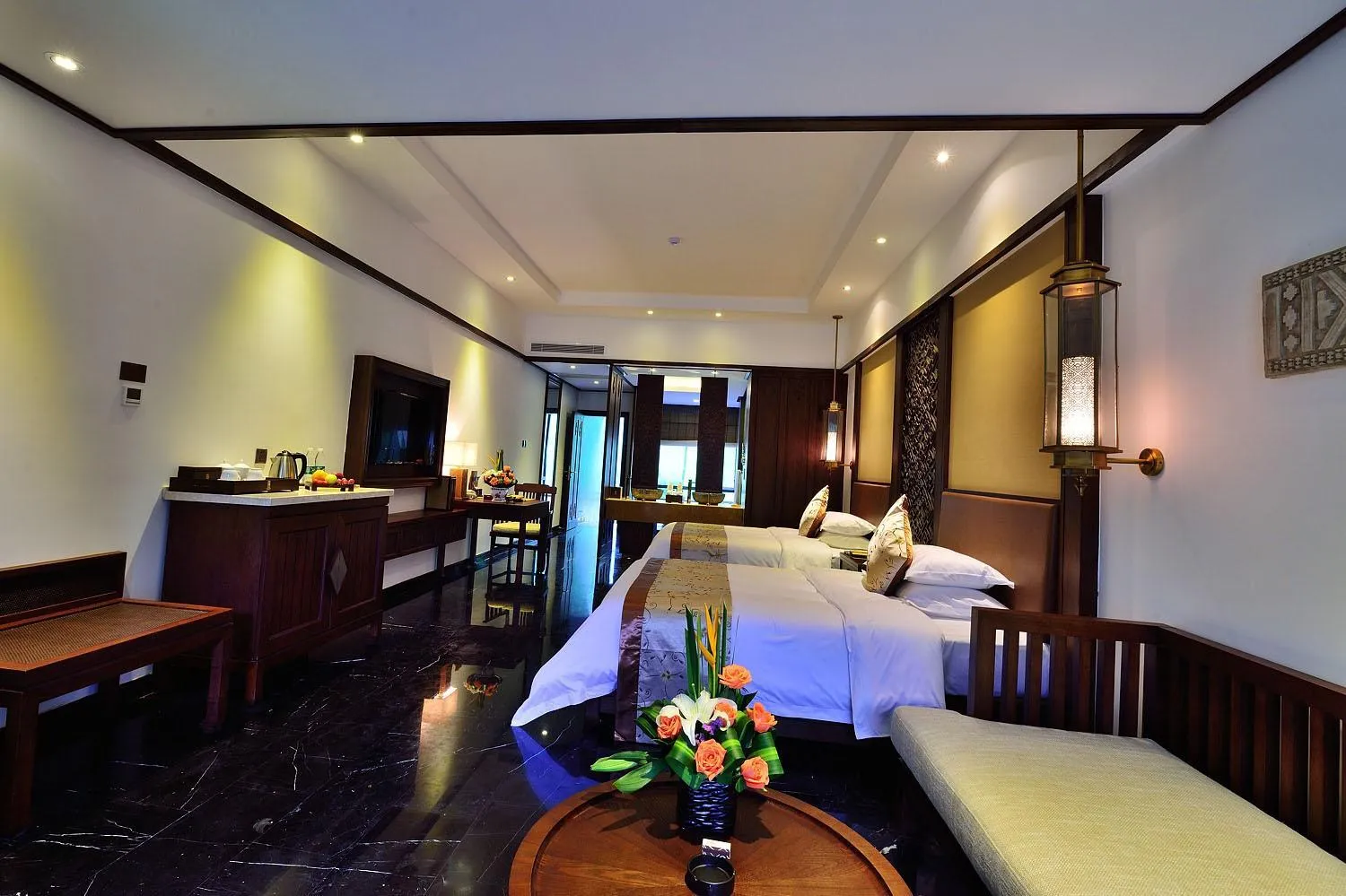 Bedroom, Bed in Harmona Resort & Spa Zhangjiajie