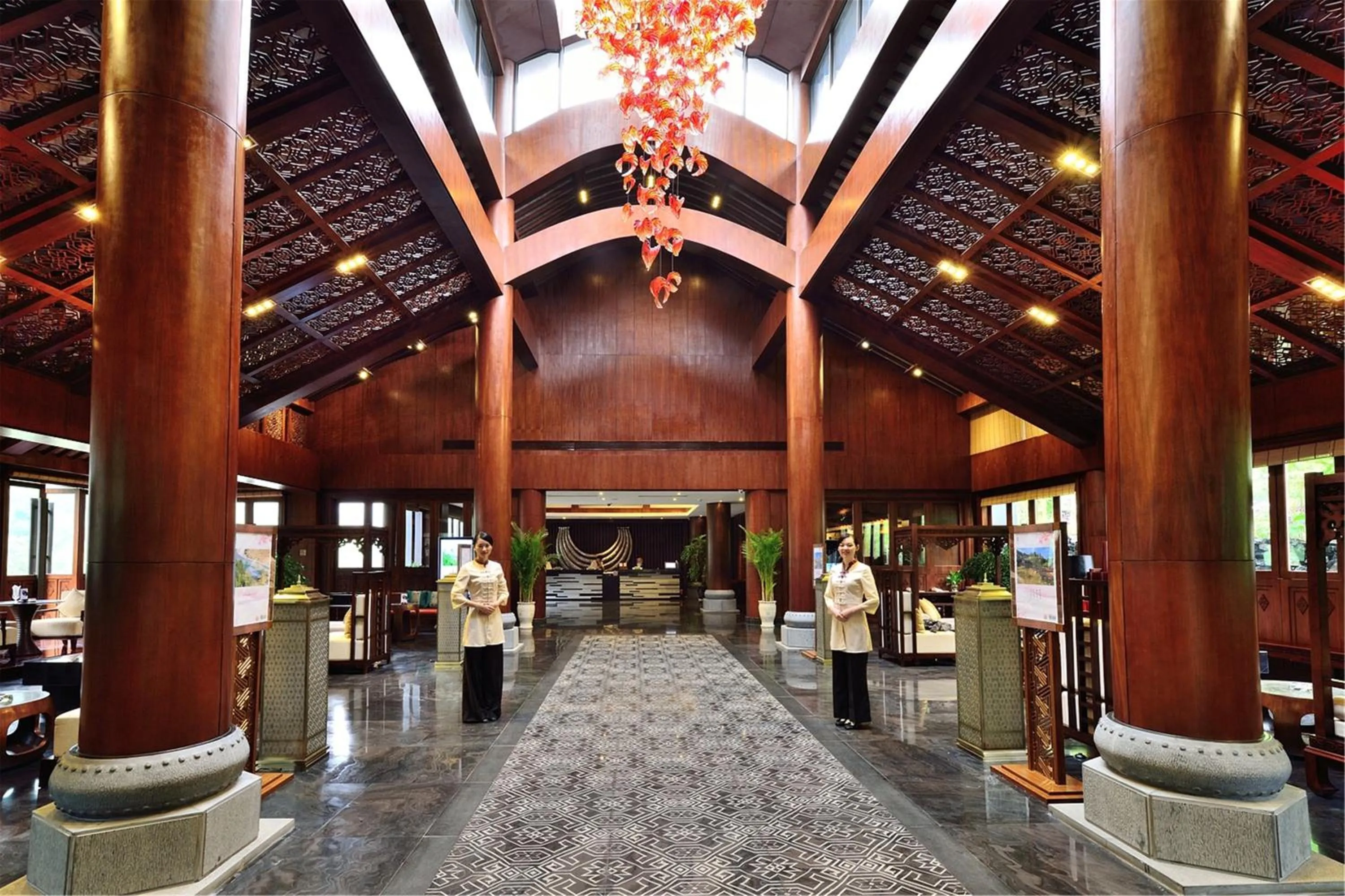 Lobby or reception in Harmona Resort & Spa Zhangjiajie