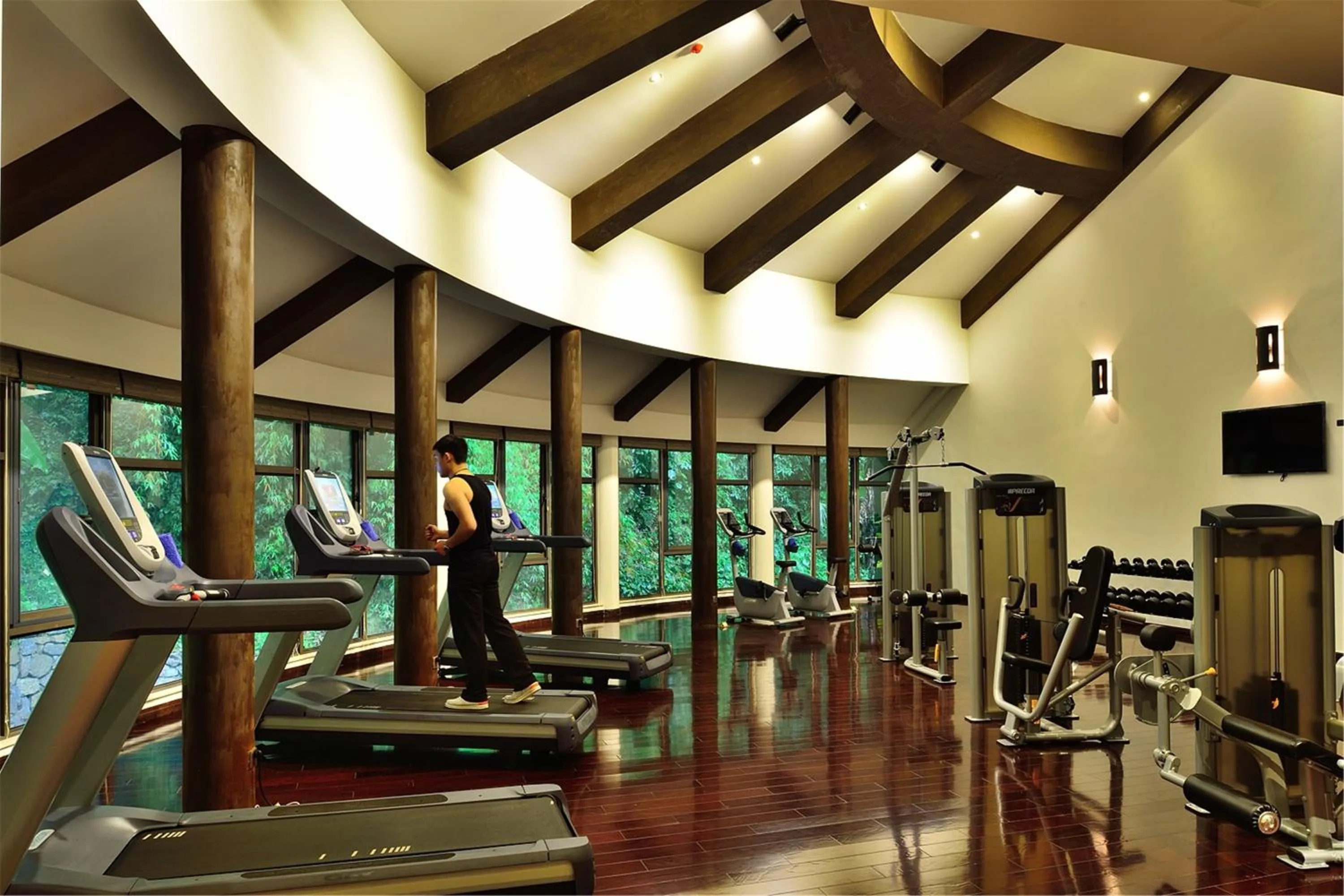 Fitness centre/facilities in Harmona Resort & Spa Zhangjiajie
