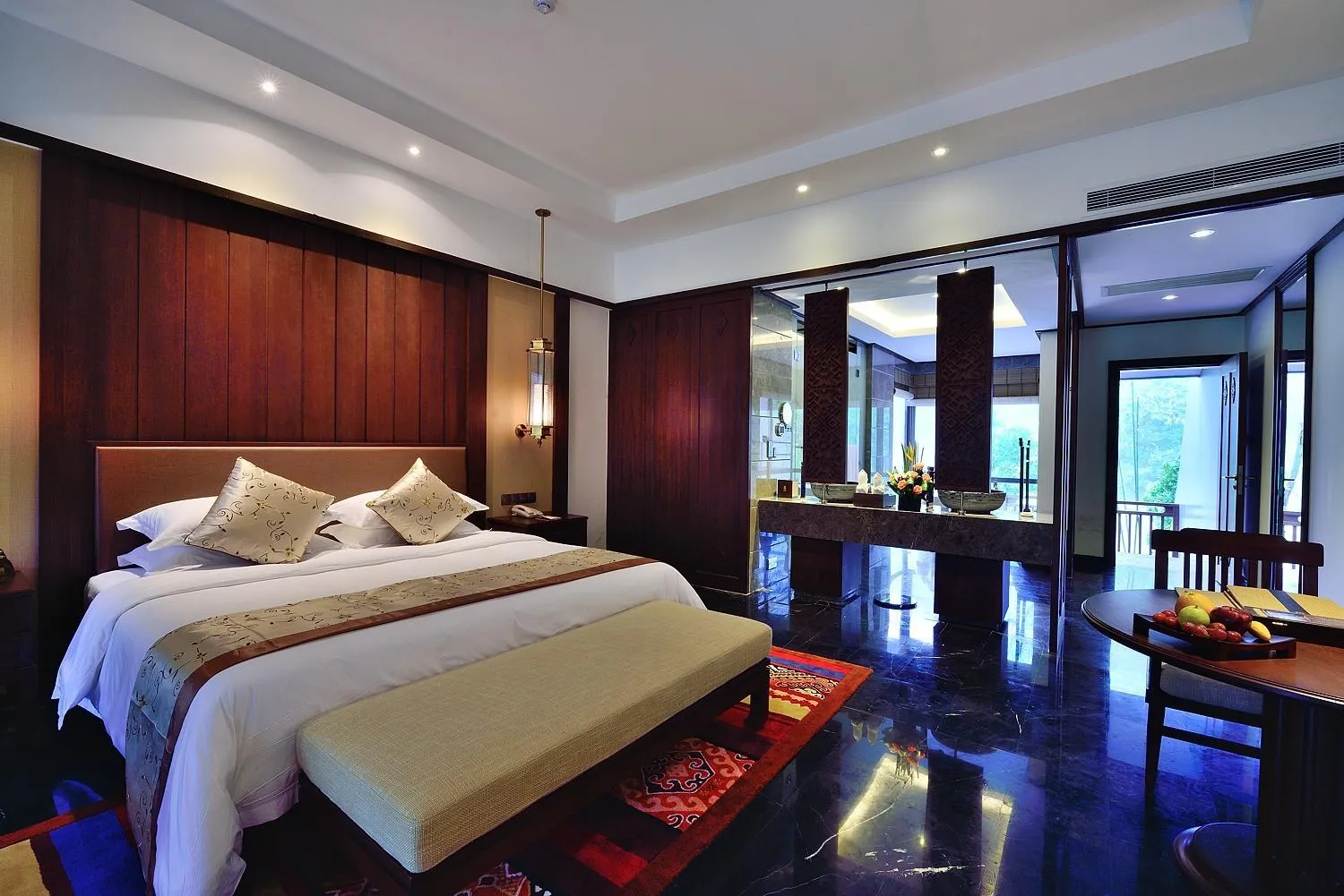 Bedroom, Bed in Harmona Resort & Spa Zhangjiajie