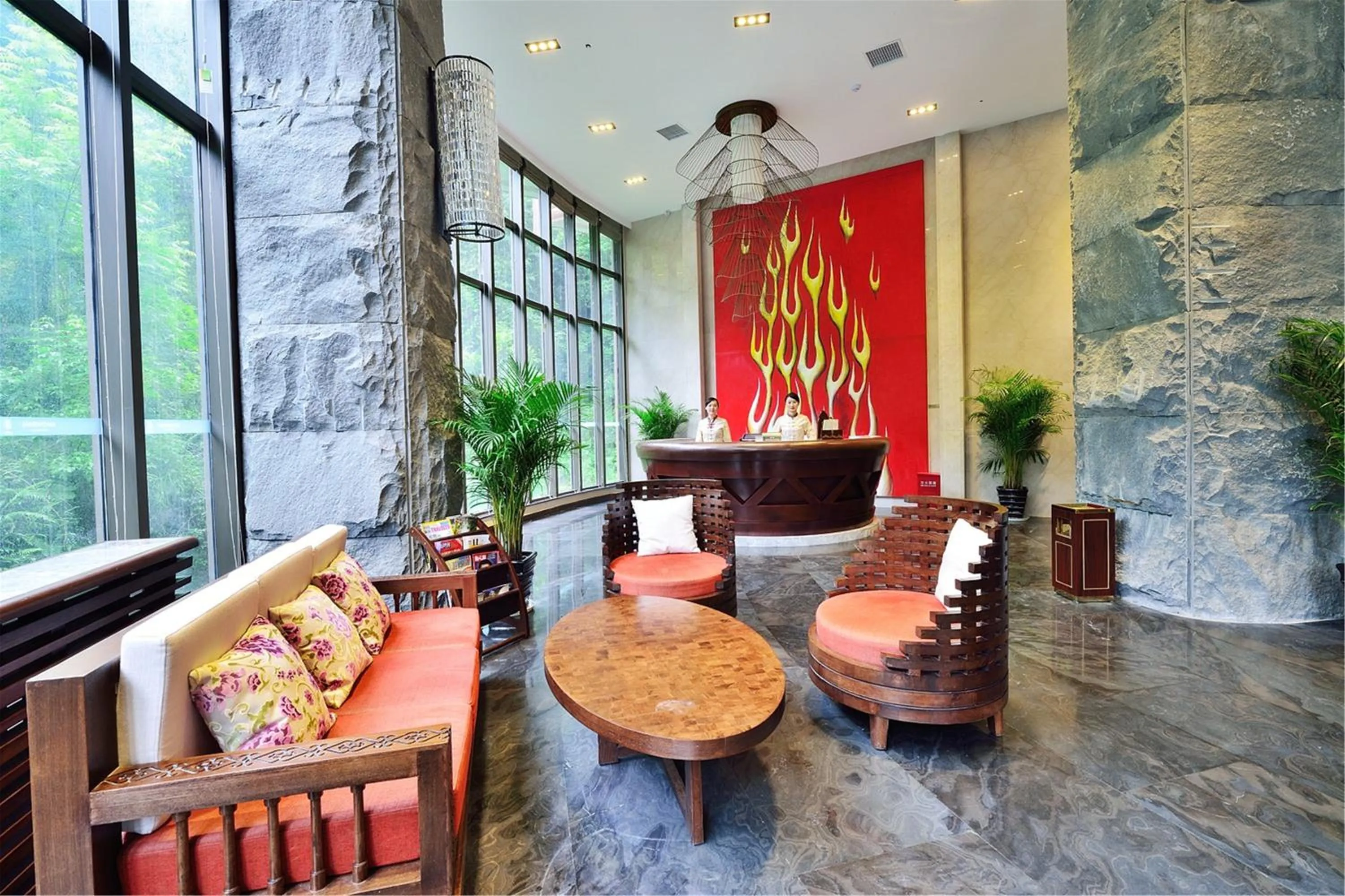 Seating area in Harmona Resort & Spa Zhangjiajie