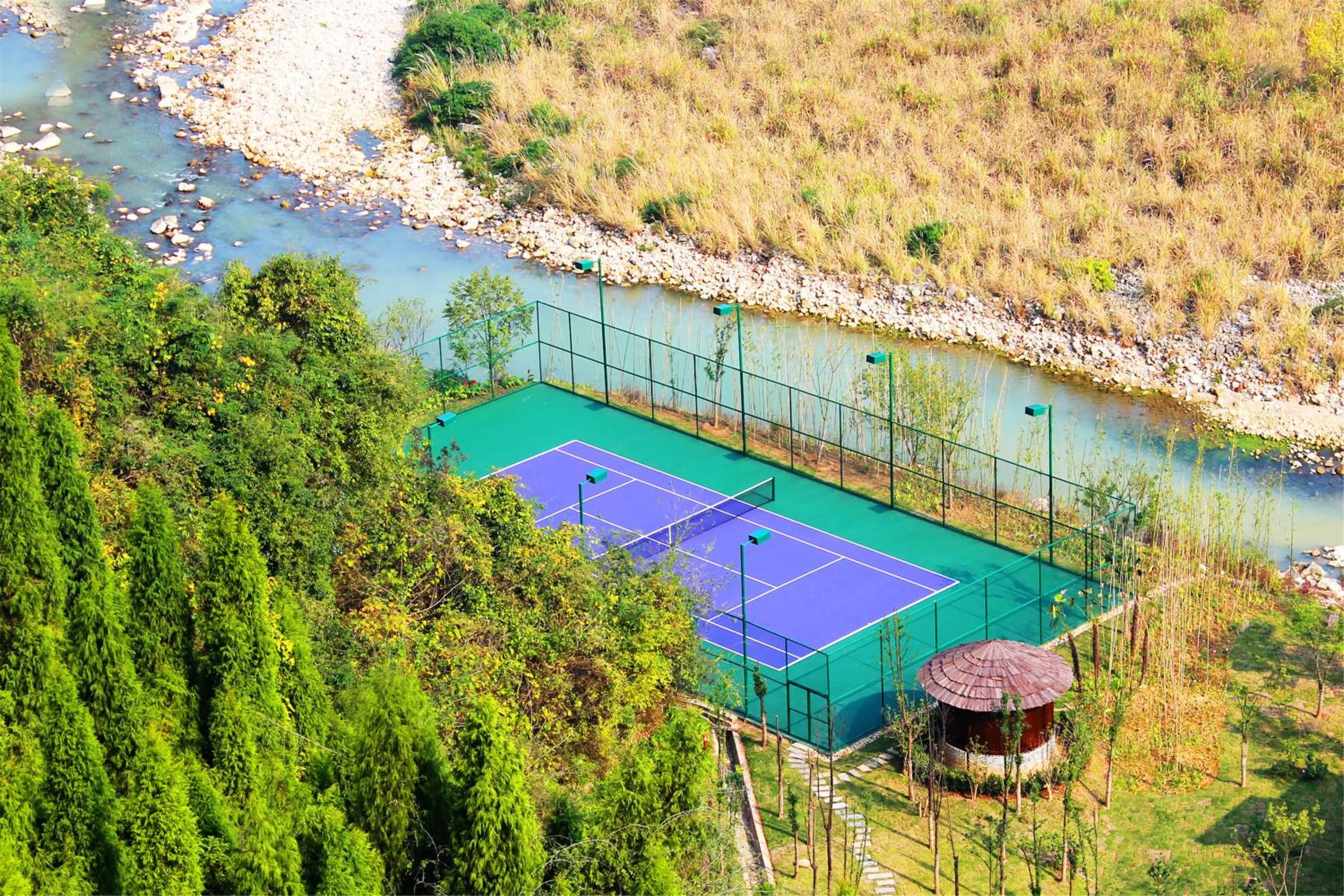 Tennis court in Harmona Resort & Spa Zhangjiajie