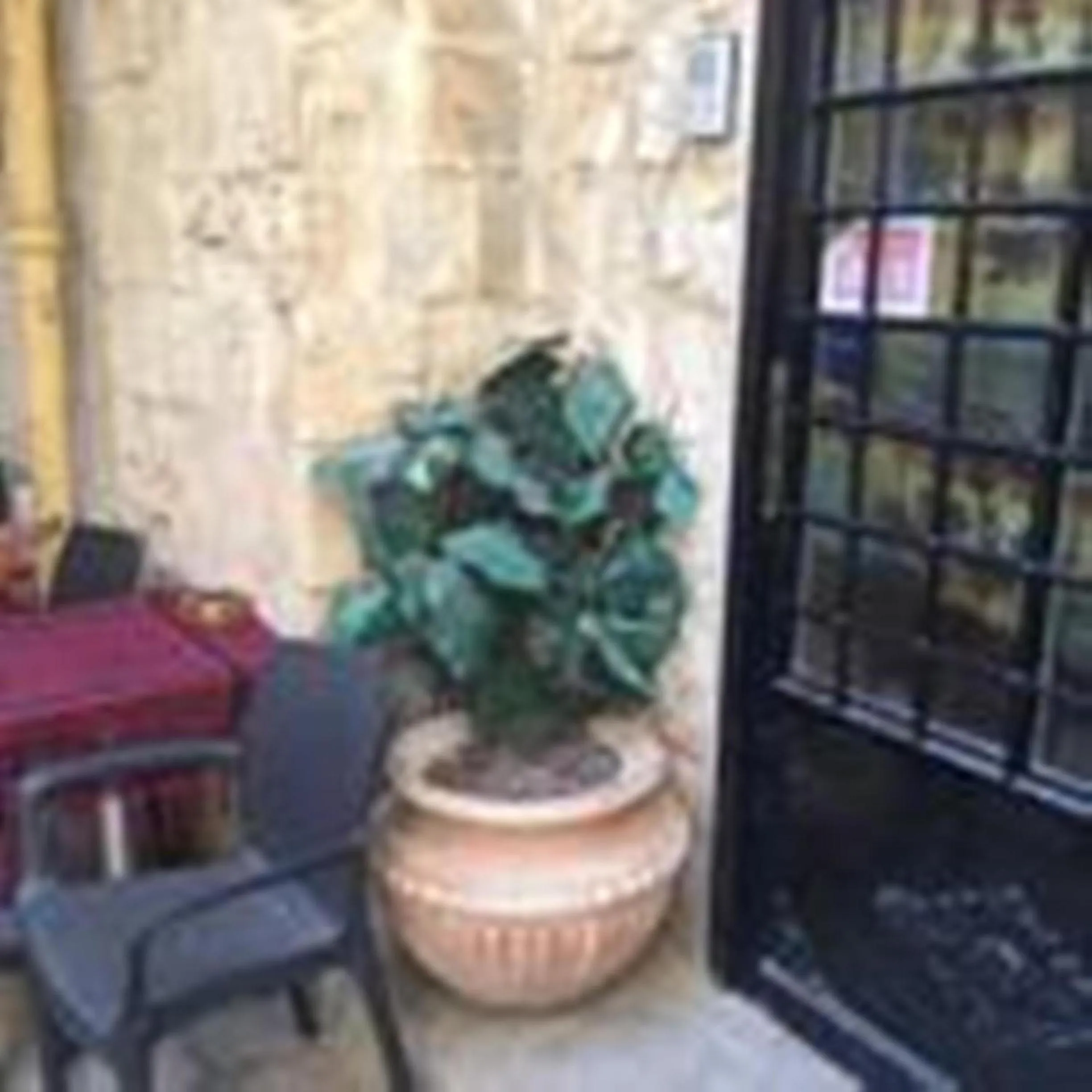 Decorative detail in Bab El-Silsileh Hostel