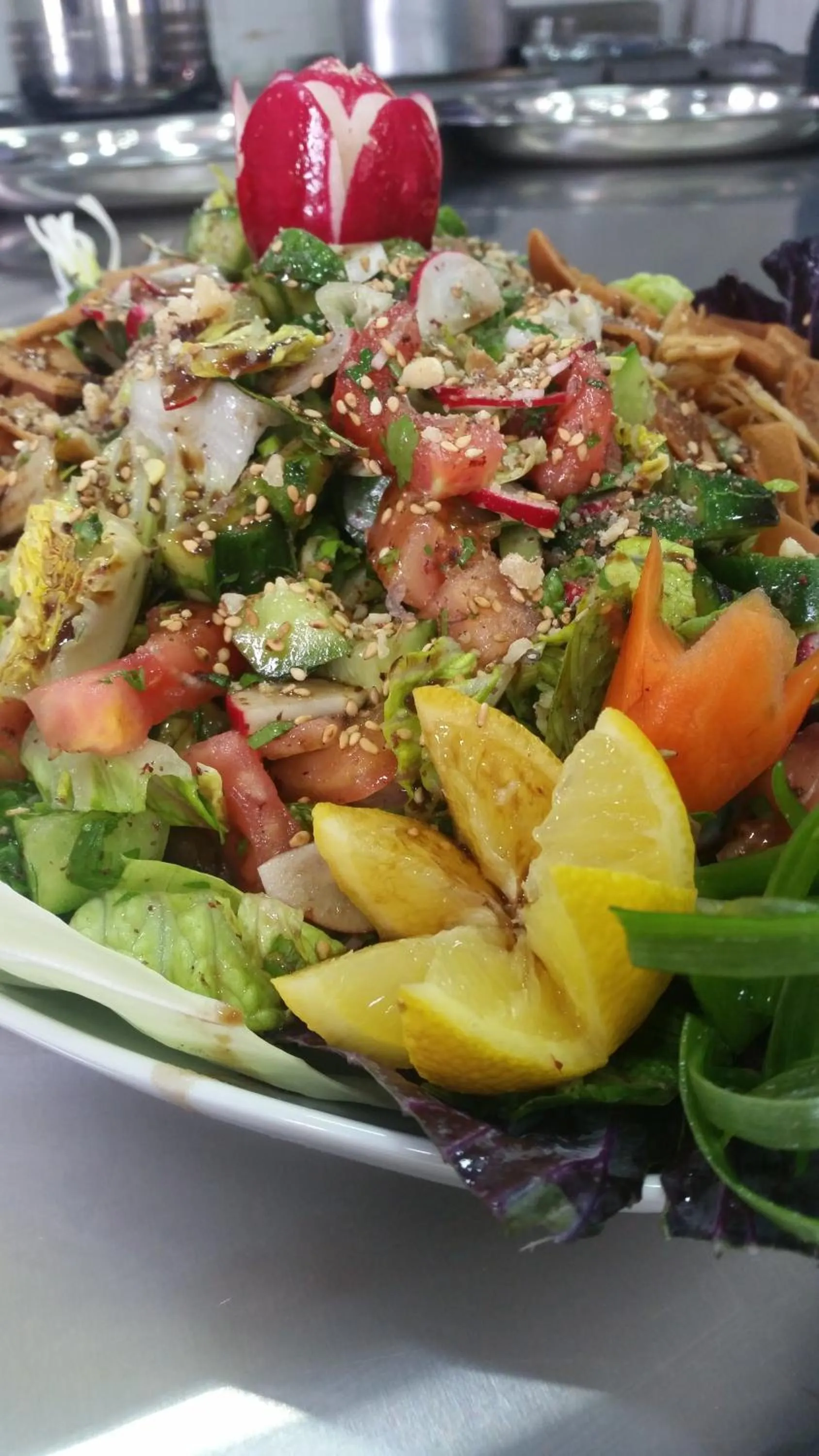 Food close-up in Seven Days Hotel