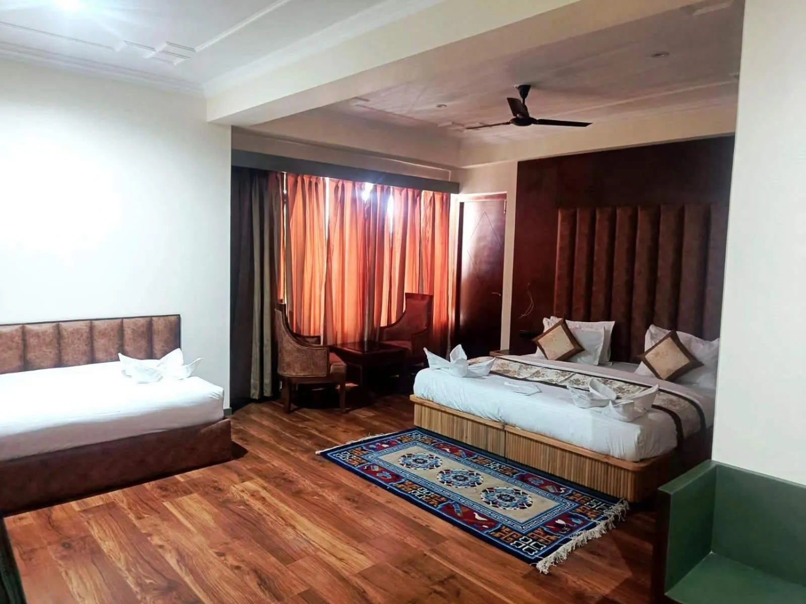 Bed in Hotel Ladakh Heaven