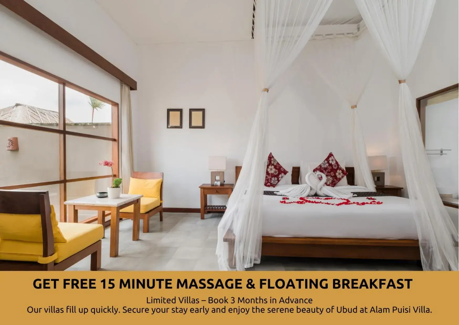 Property building, Bed in Alam Puisi Villa Ubud Property building, Bed in Alam Puisi Villa Ubud