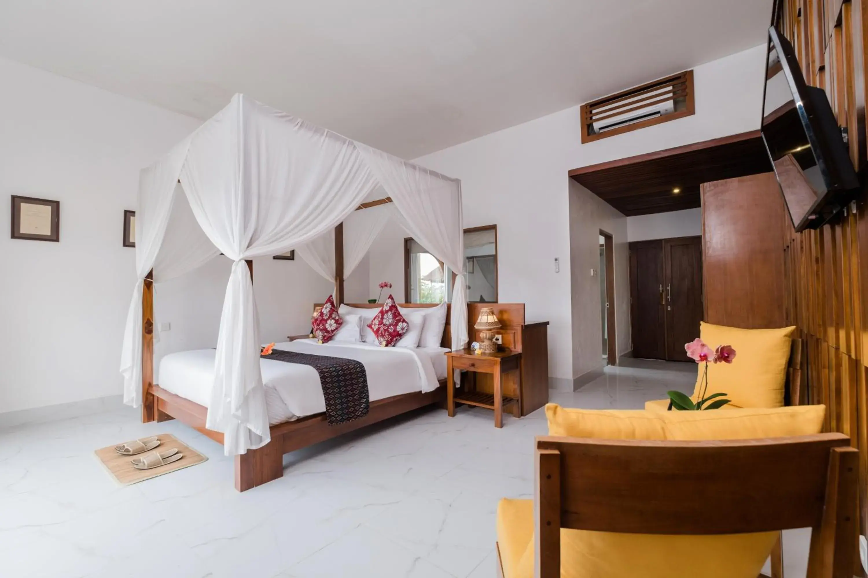 Bedroom, Bed in Alam Puisi Villa Ubud Bedroom, Bed in Alam Puisi Villa Ubud