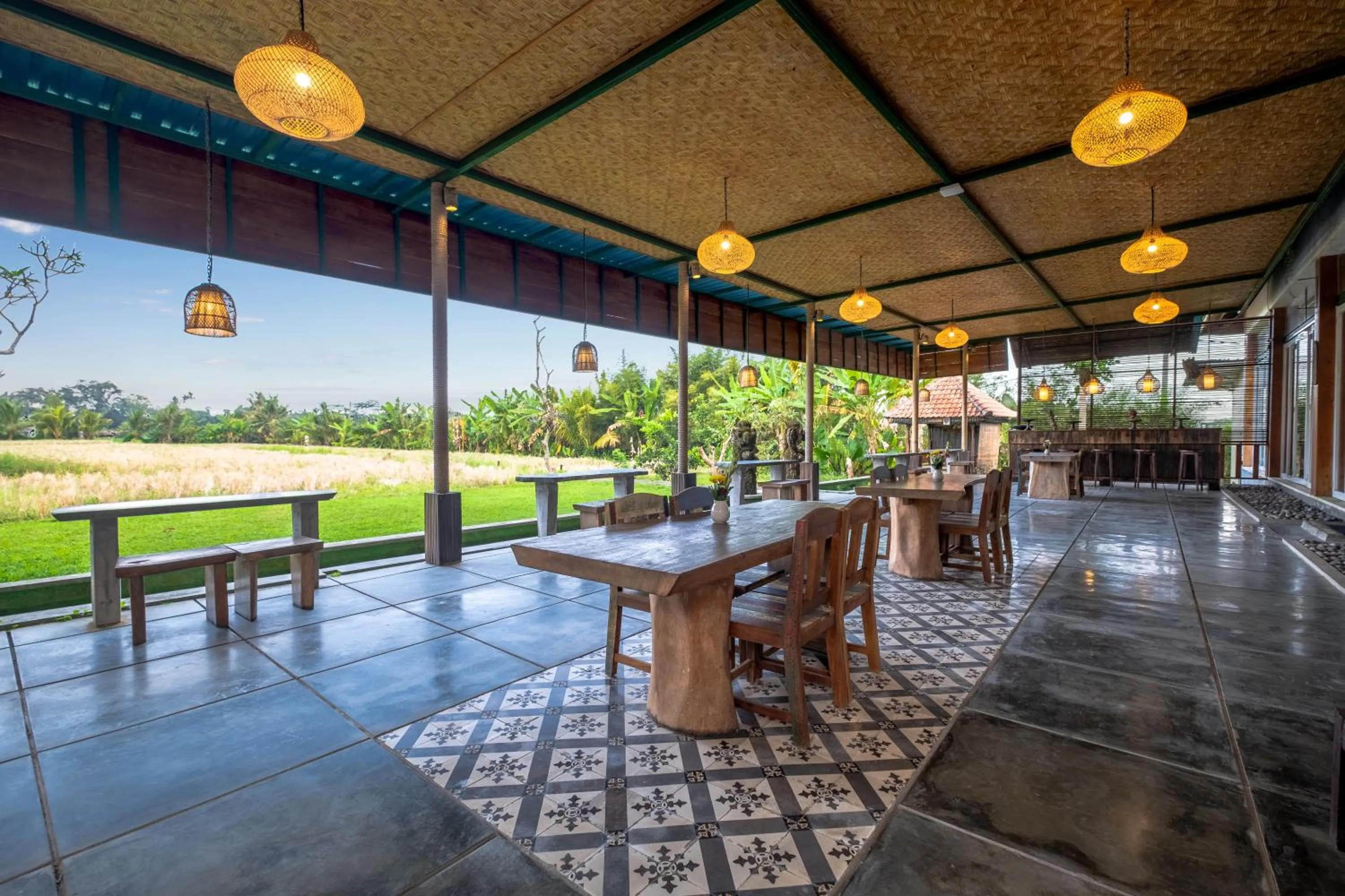 Restaurant/places to eat in Alam Puisi Villa Ubud