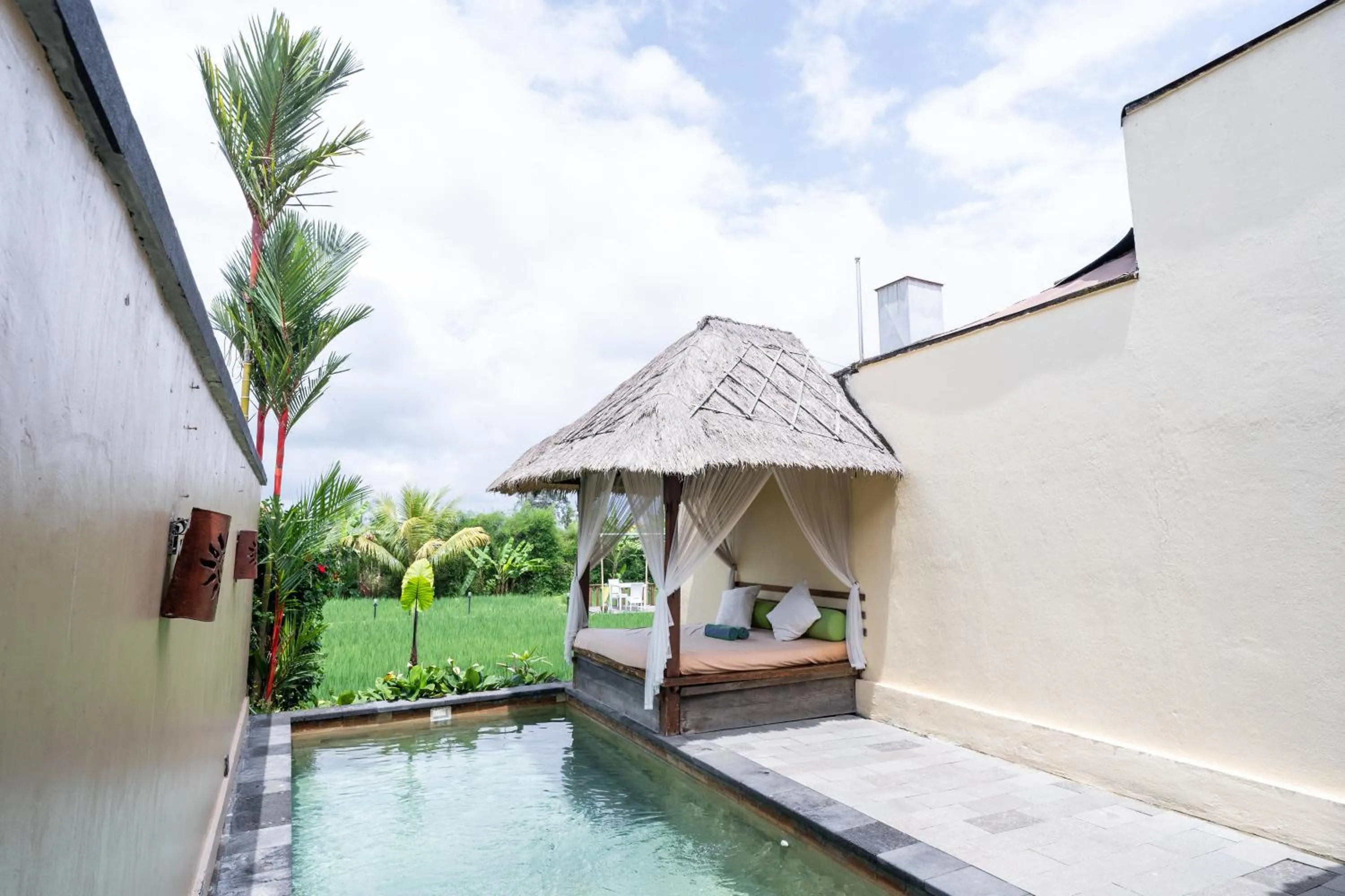 Swimming pool in Alam Puisi Villa Ubud