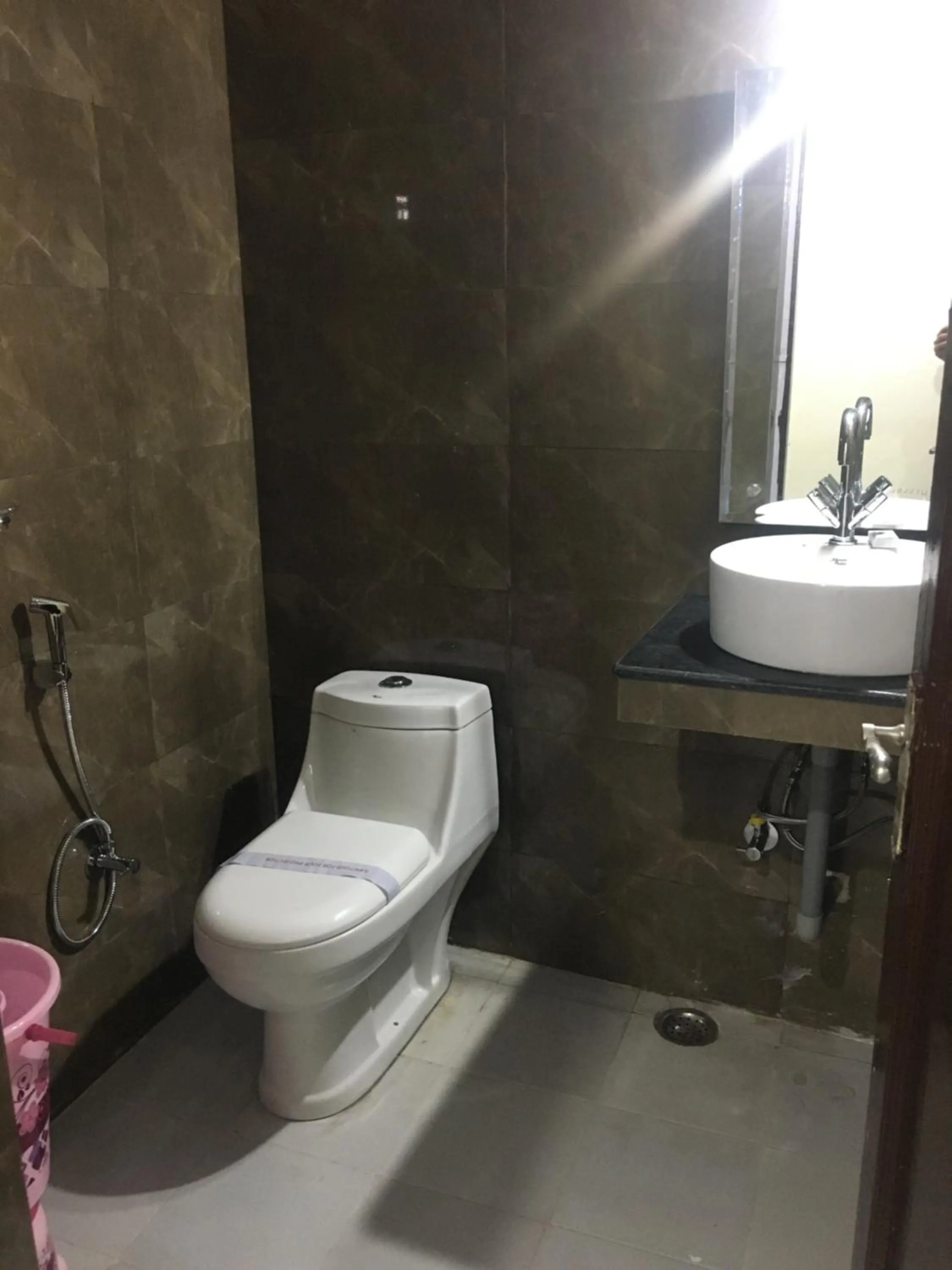 Bathroom in Hotel Maharaja Inn by Geetanjali Hotels