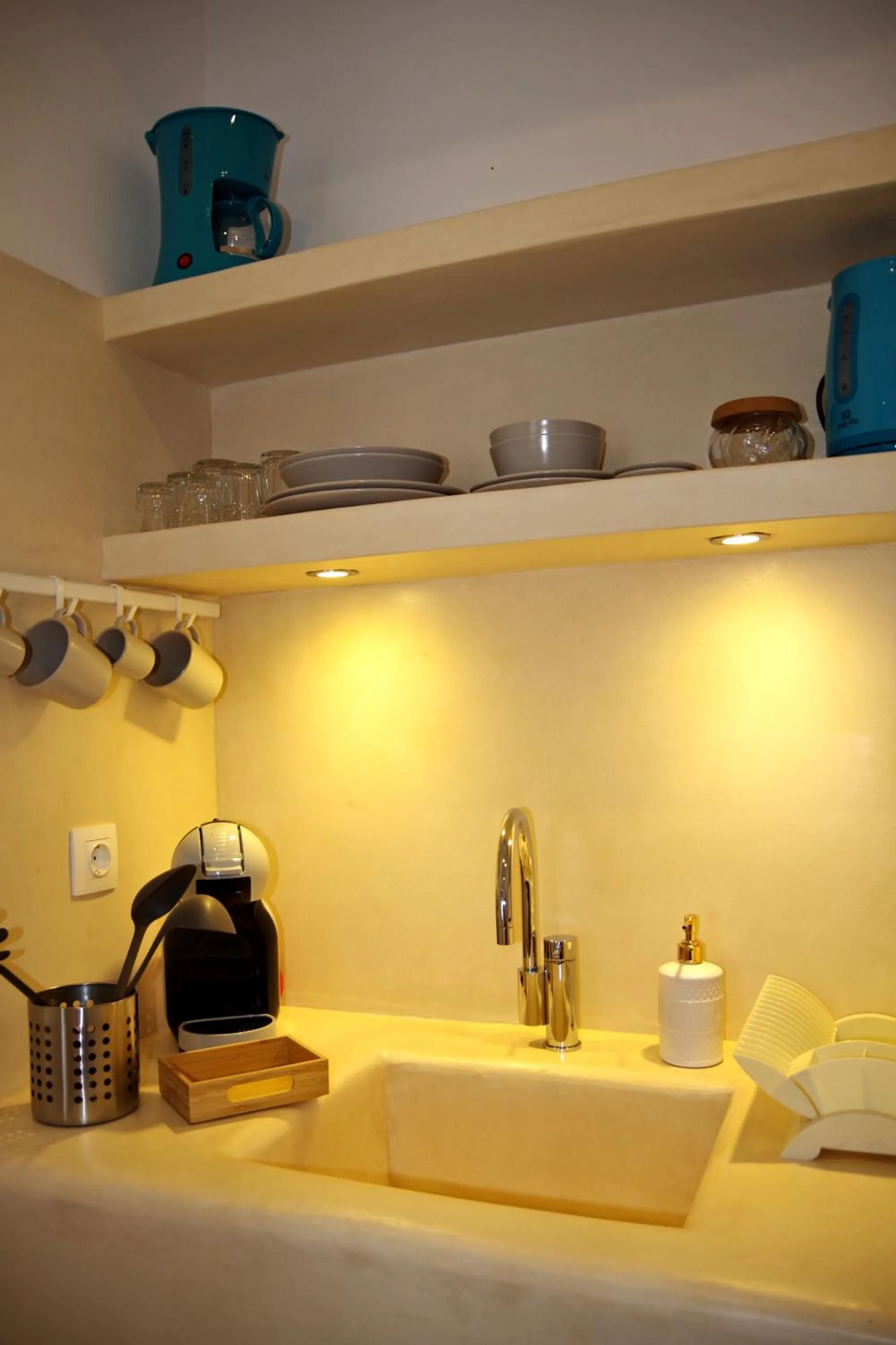 Kitchen or kitchenette in Xenios Zeus Apartments
