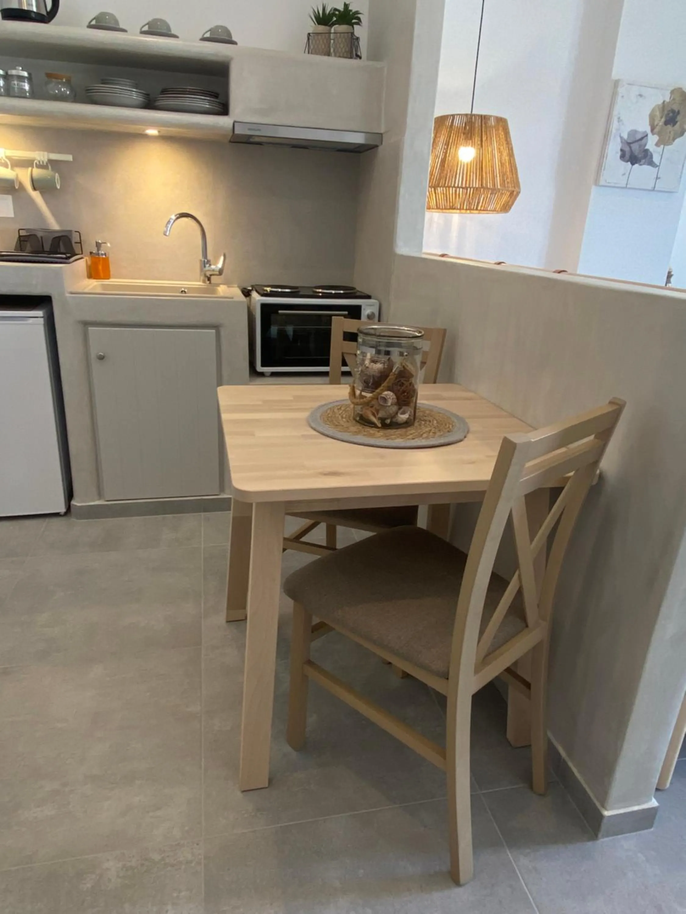 Kitchen or kitchenette in Xenios Zeus Apartments