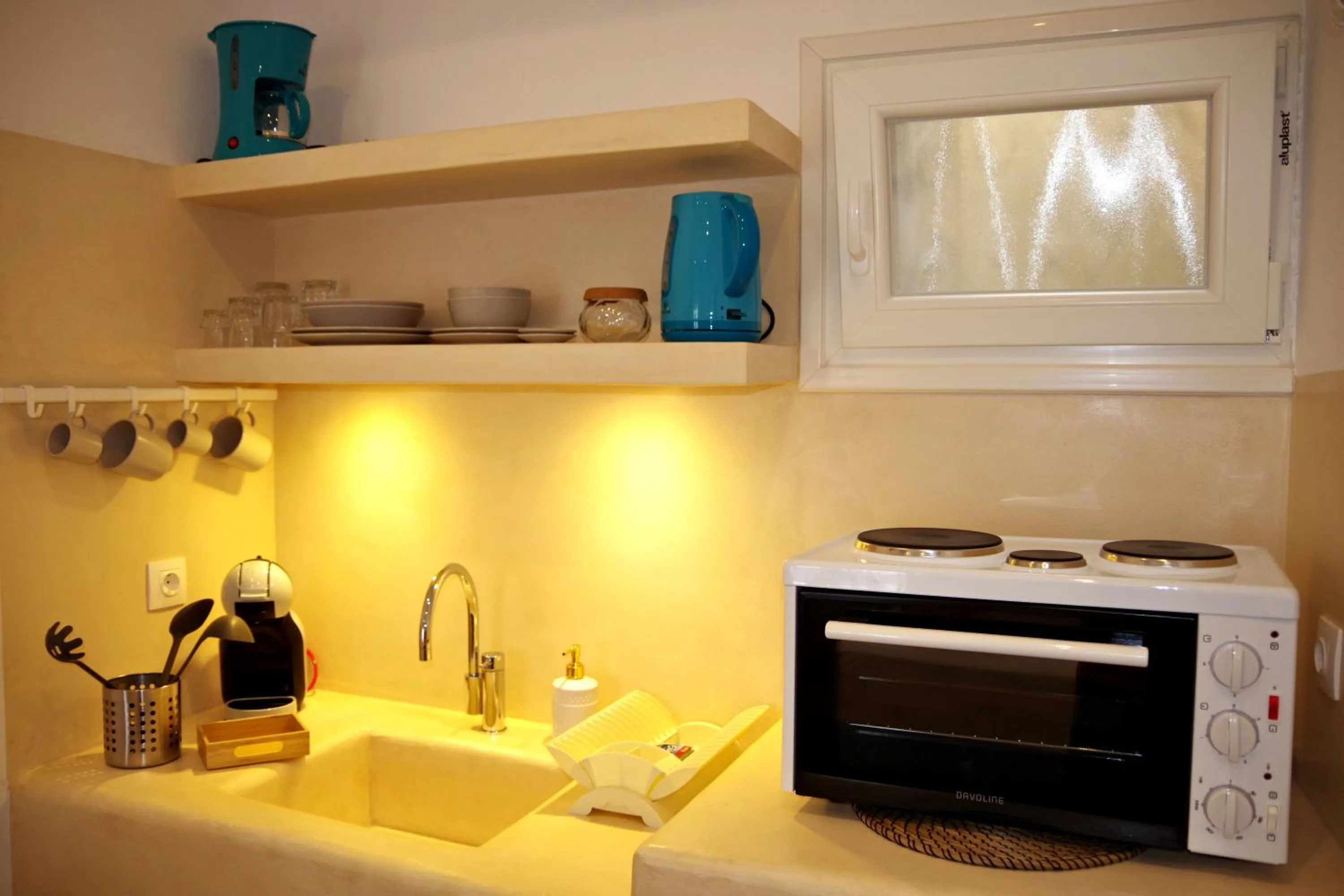 Kitchen or kitchenette in Xenios Zeus Apartments